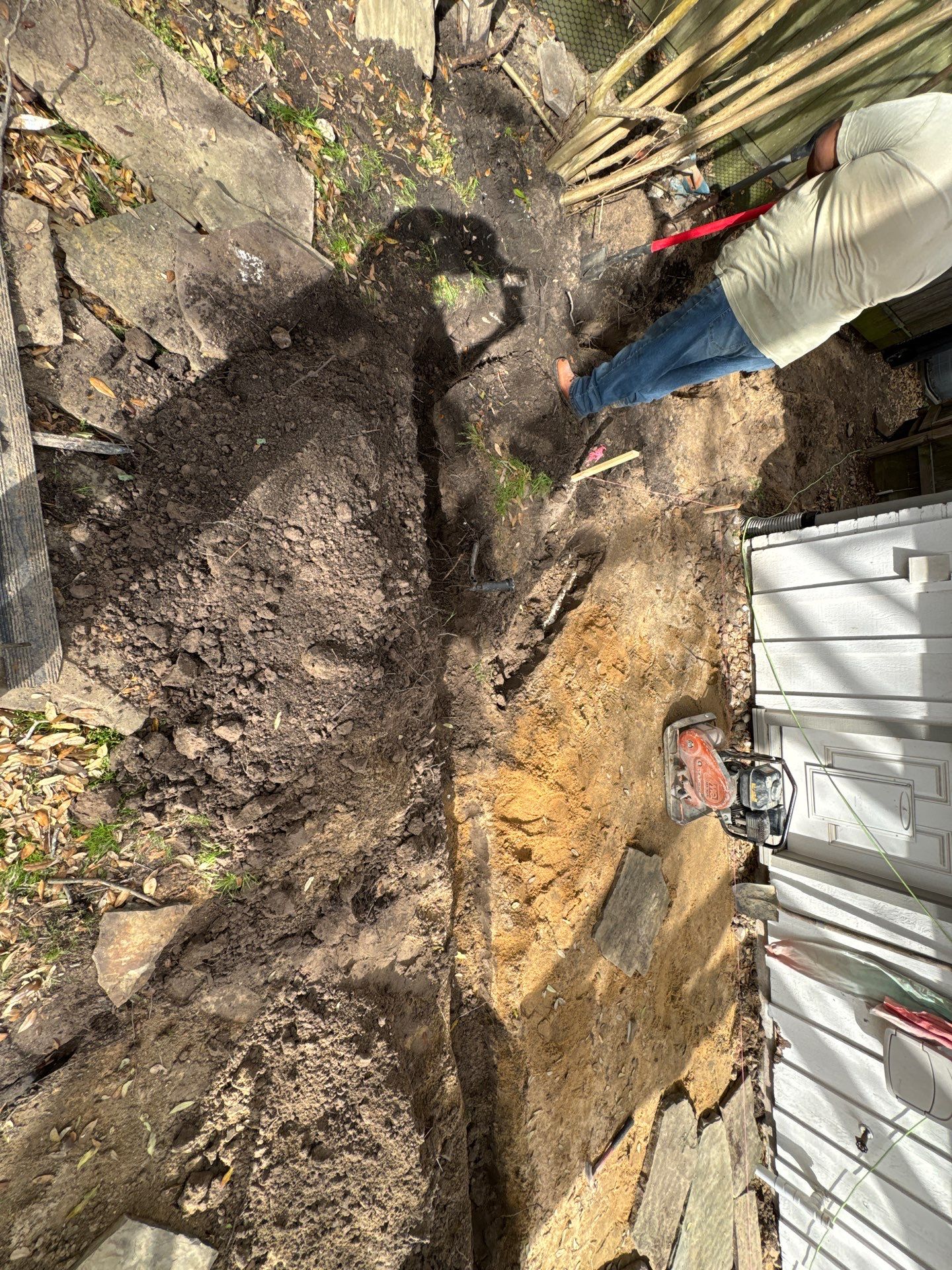 🌿 Jackie’s Outdoor Transformation — Drainage, Flagstone & Full Restoration by Texas Urban Elements