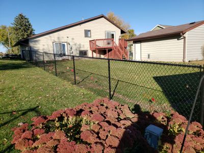 Black Chain Link Fence and Gate Installation in Cedar Falls