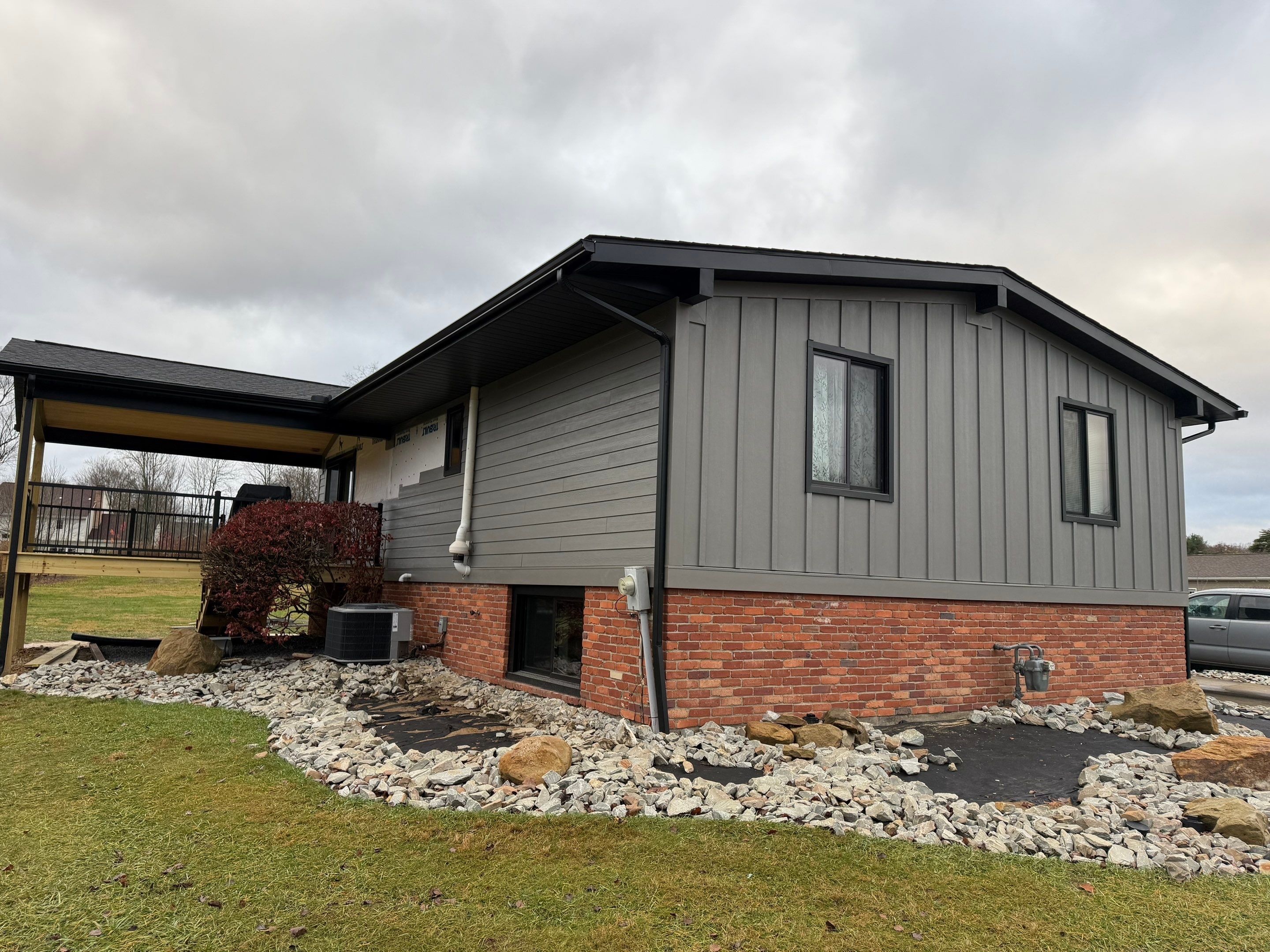 Full exterior Remodel by Cousins Roofing Siding & Decks