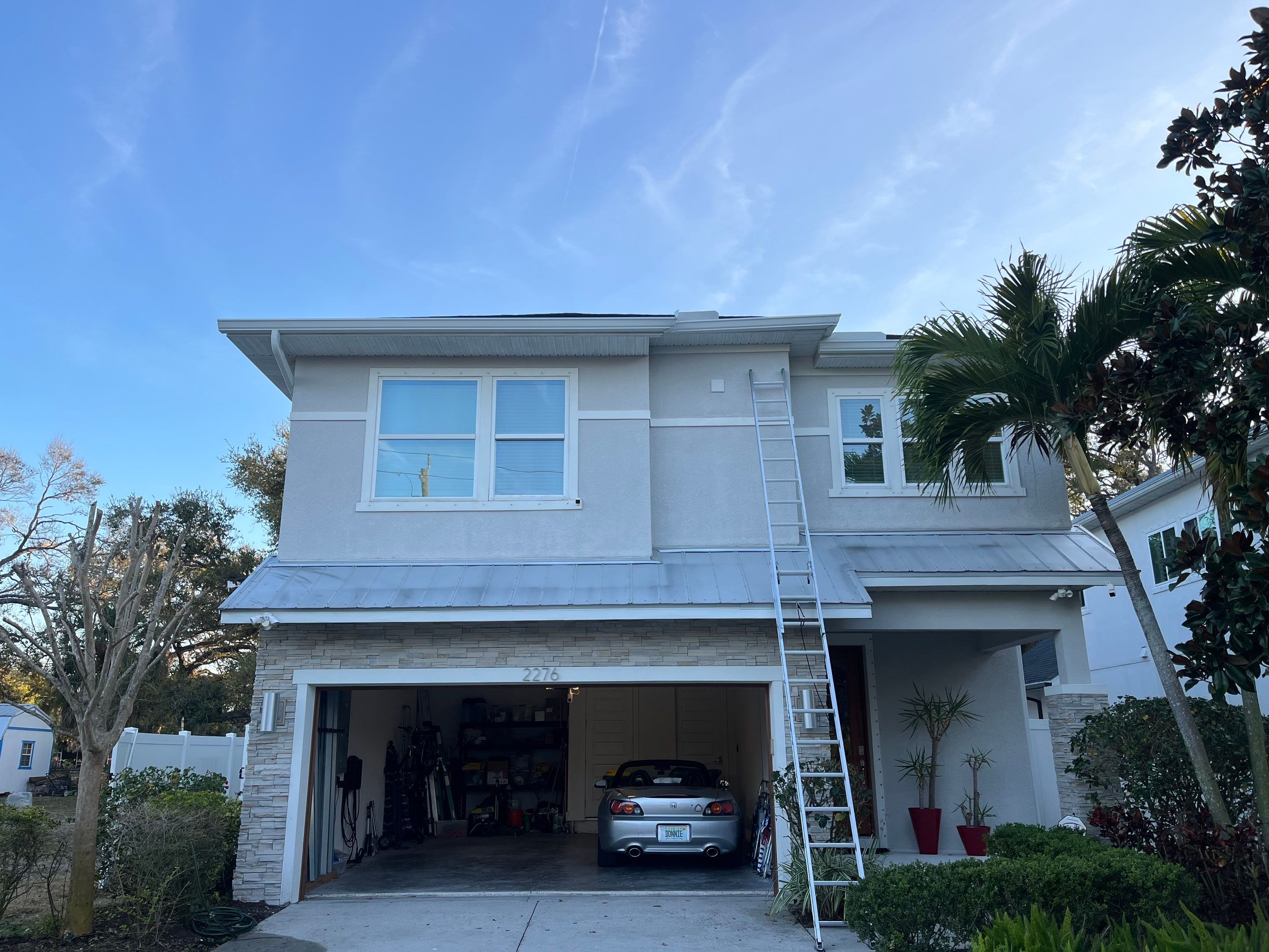 White K Style Seamless Gutters using 6 Inch Seamless Gutters in Sarasota FL by Gutter Professors