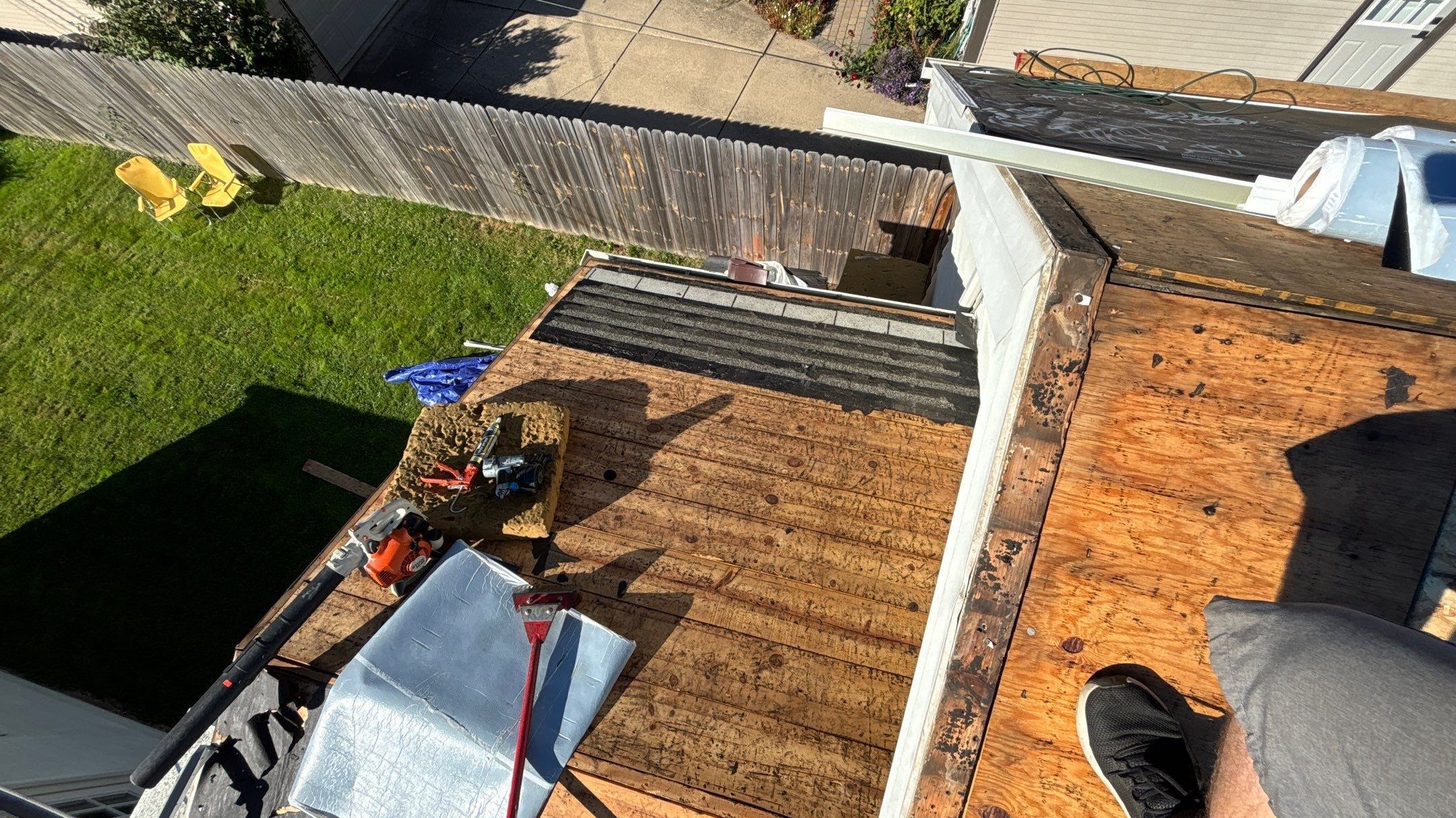 Roof Replacement using Owens Corning Estate Gray by 180 Contractors