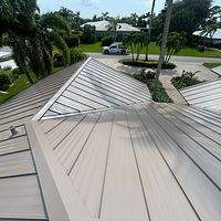 24ga 1" Nail-Strip Buckskin  by Total Roofing System The Metal Roof Experts