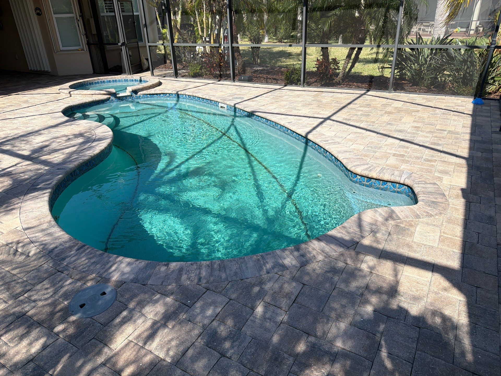 Valencia Lakes Pool Deck Paver Sealing and Restoration by Supreme Paver Experts