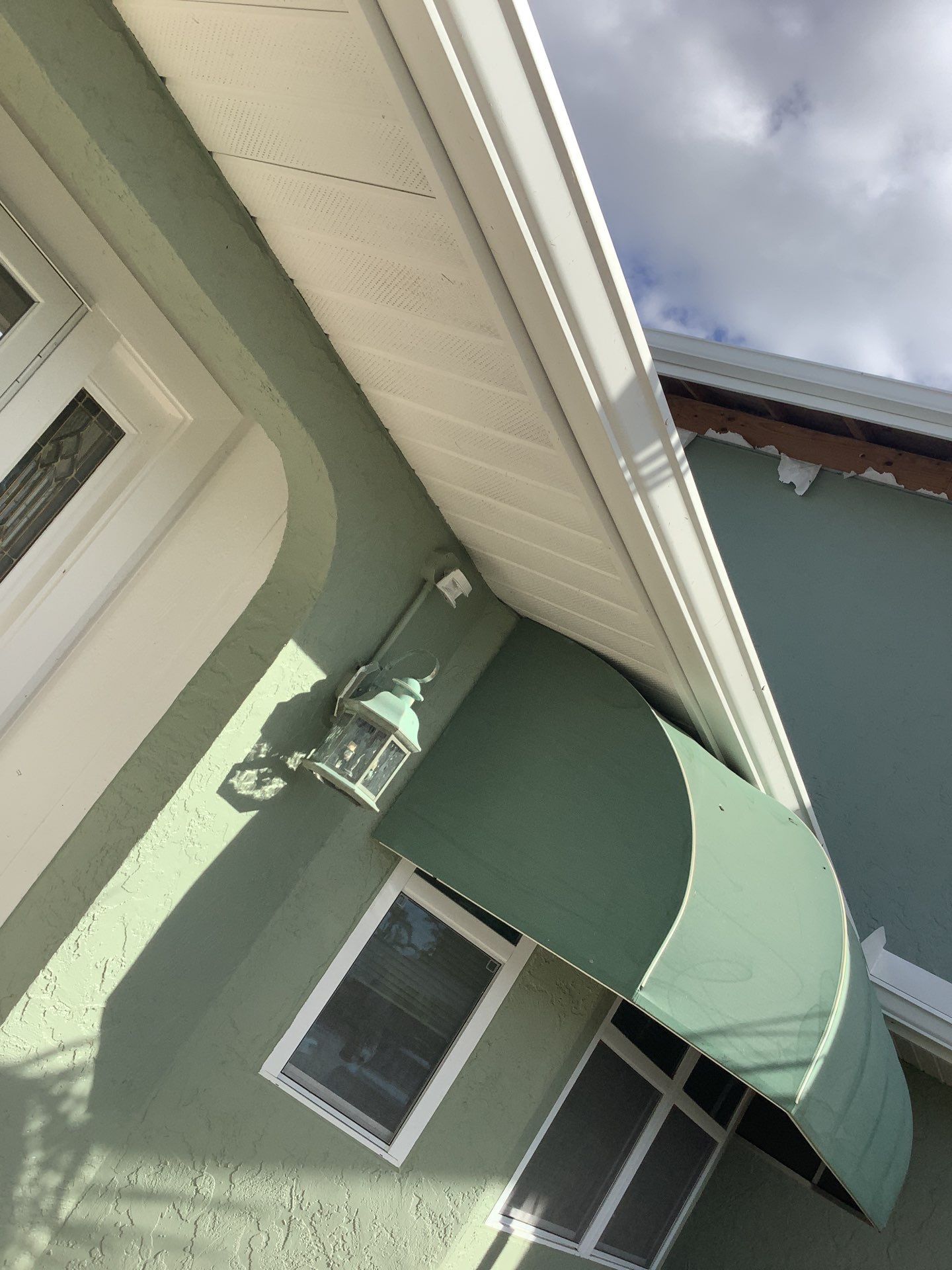 Soffit Repair Project in Bradenton FL by Gutter Professors