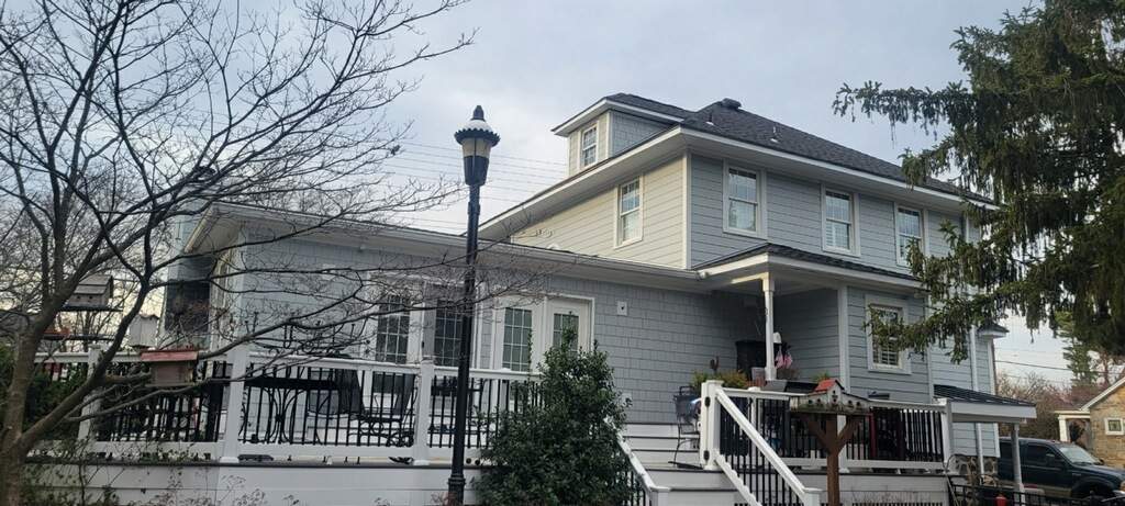 Siding Replacement using James Hardie siding by American Home Contractors