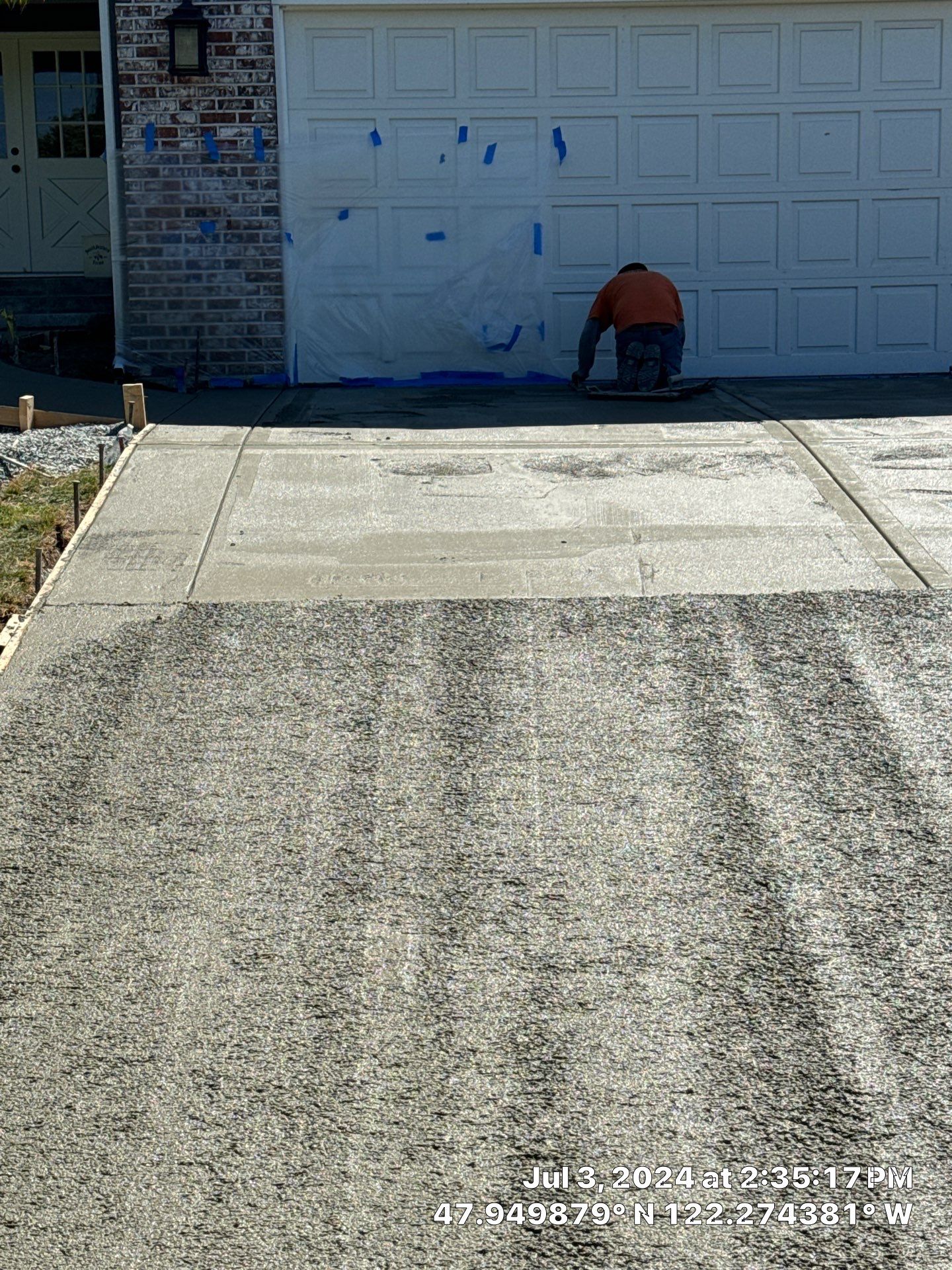 Jacob | Concrete Driveway  by Jireh Asphalt & Concrete Inc 