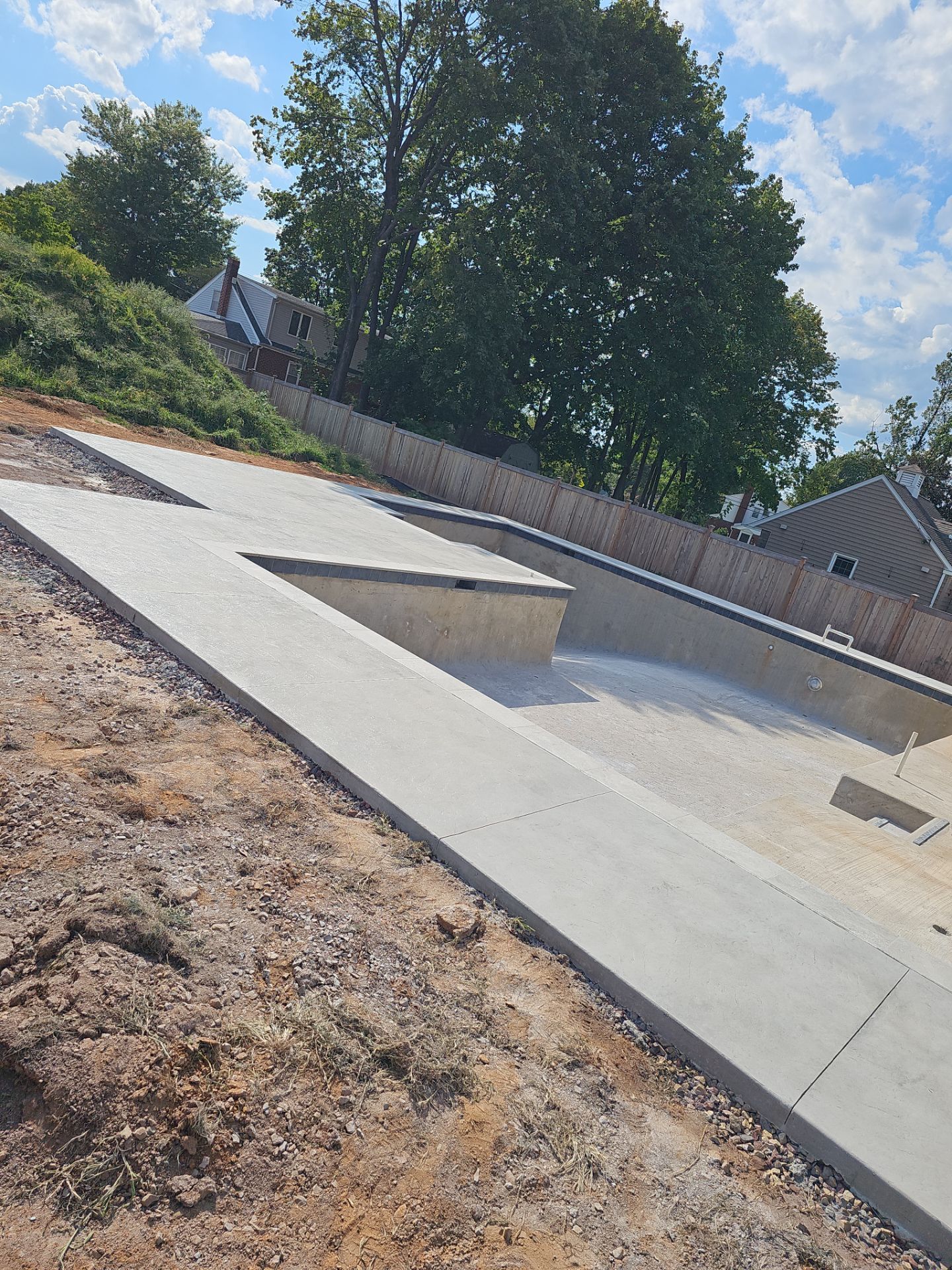 Pool Deck in Plymouth Meeting PA by Architectural Concrete Design