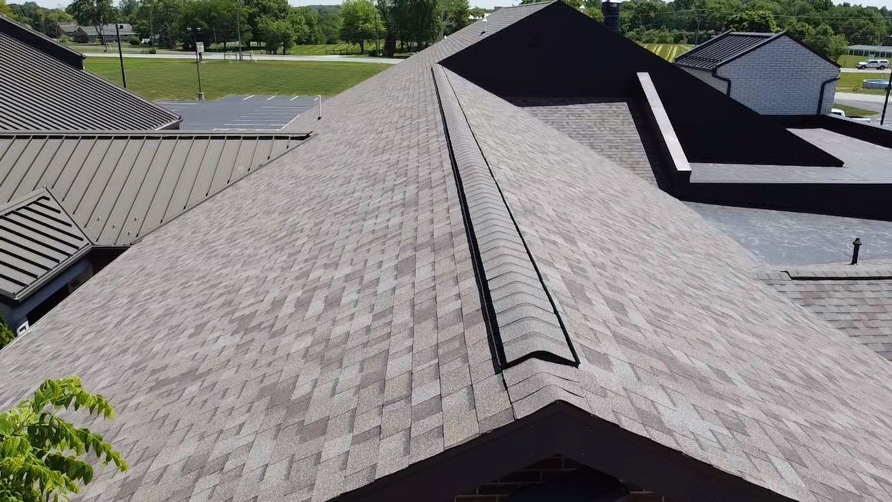 Faith Alliance Church Roof - New Bremen Ohio by Nitro Roofing and Construction