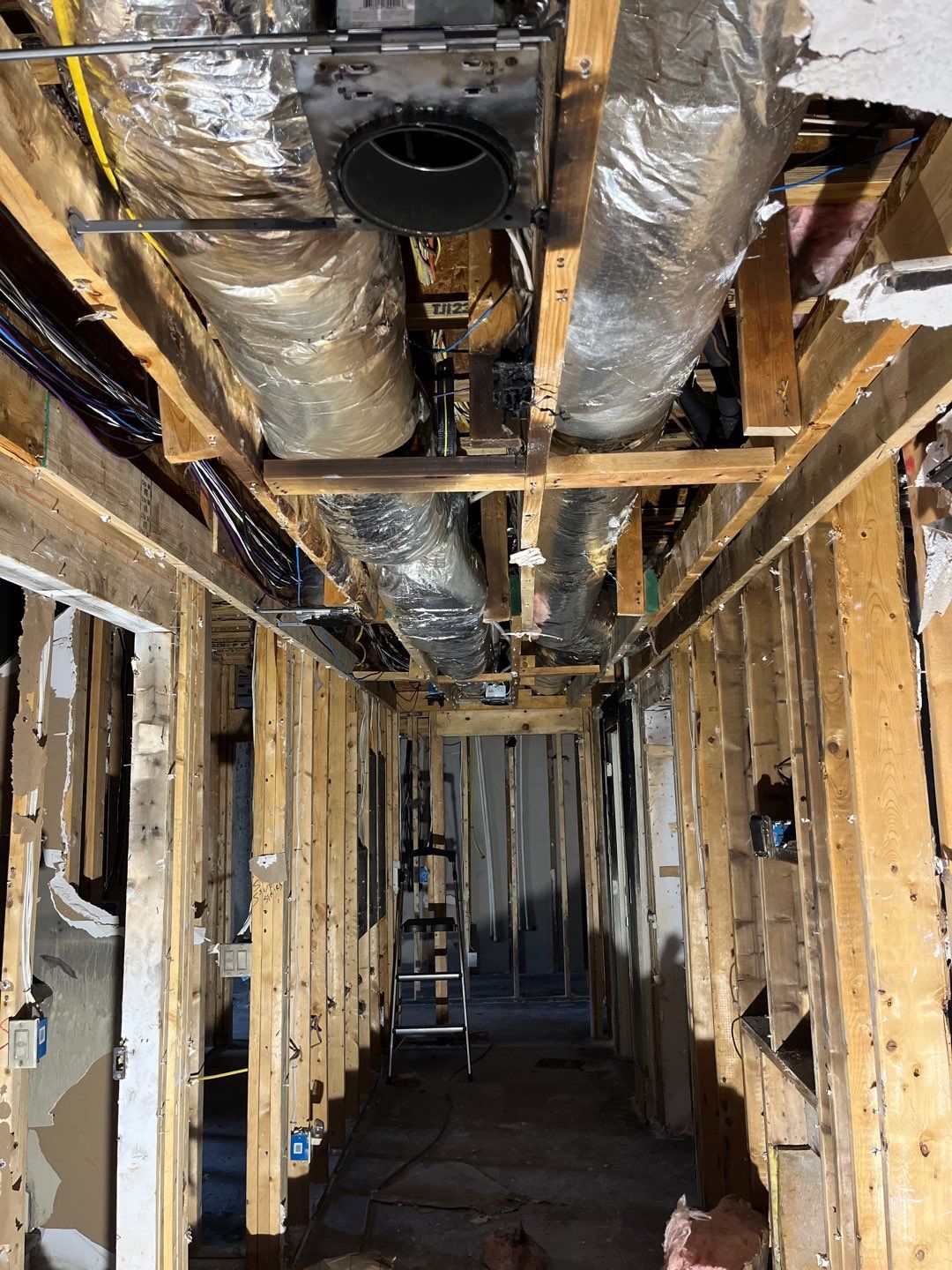 Fire mitigation with structure clean by EAS Environmental, LLC.