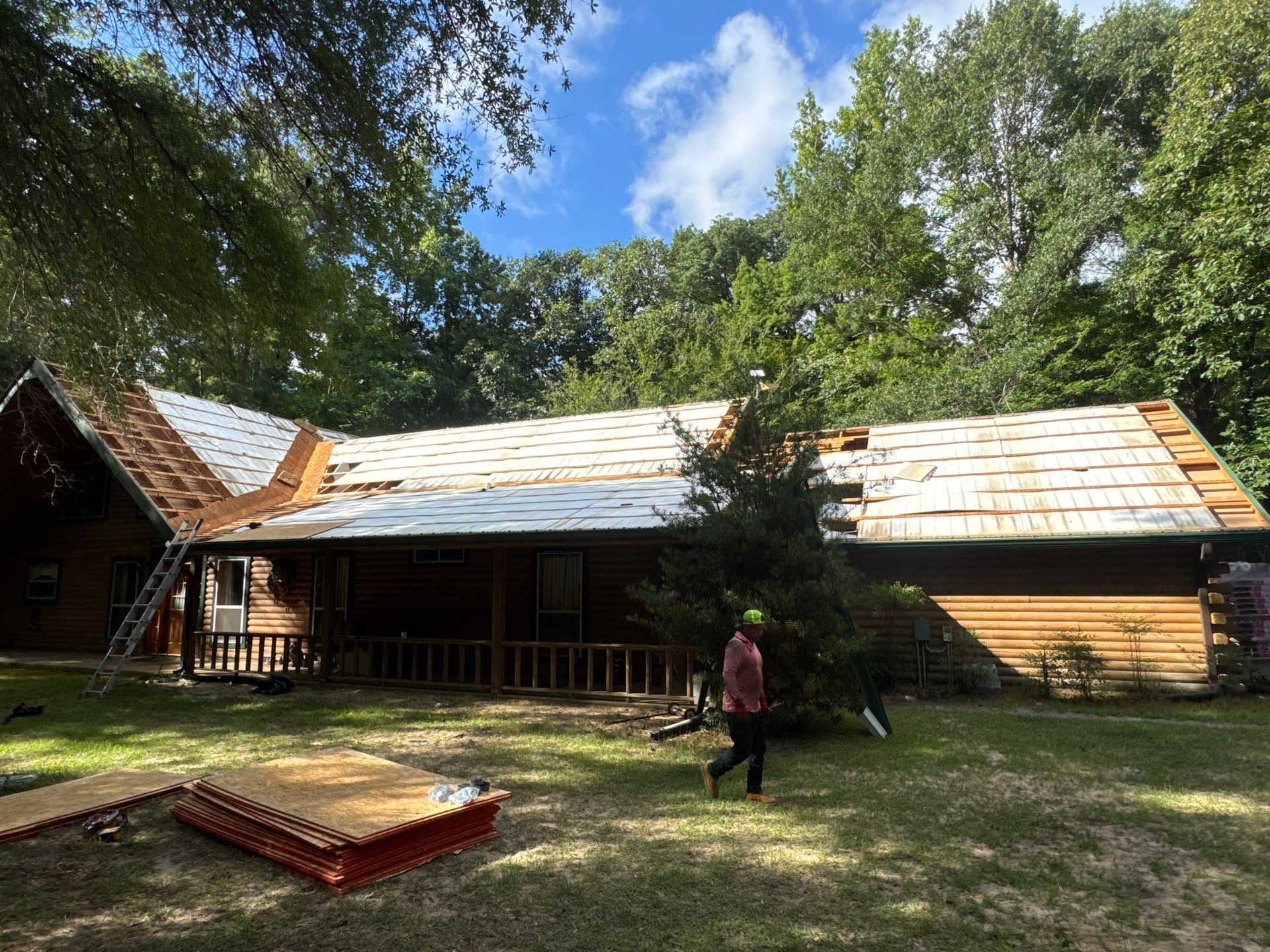 Roof Replacement in Colmesneil TX by Roof Repair Company