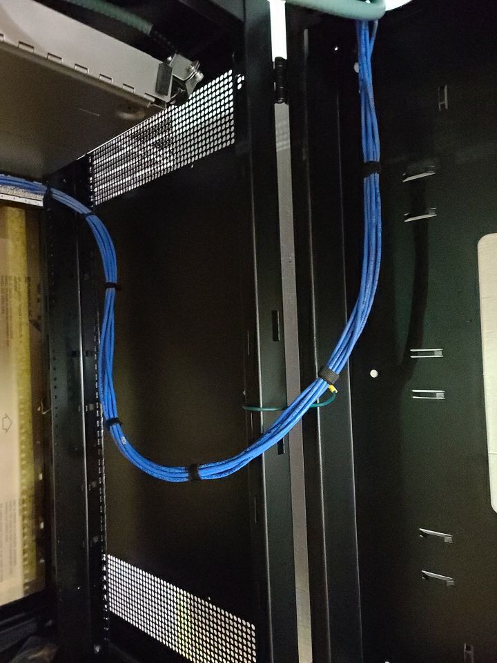 Structure Cable Installation using Cat 6 Cabling & Fiber  by Firmament Solutions
