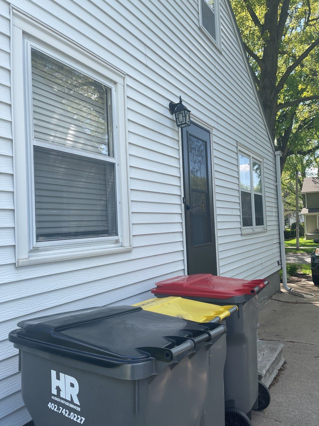 House Reno using White siding by CompanyCam