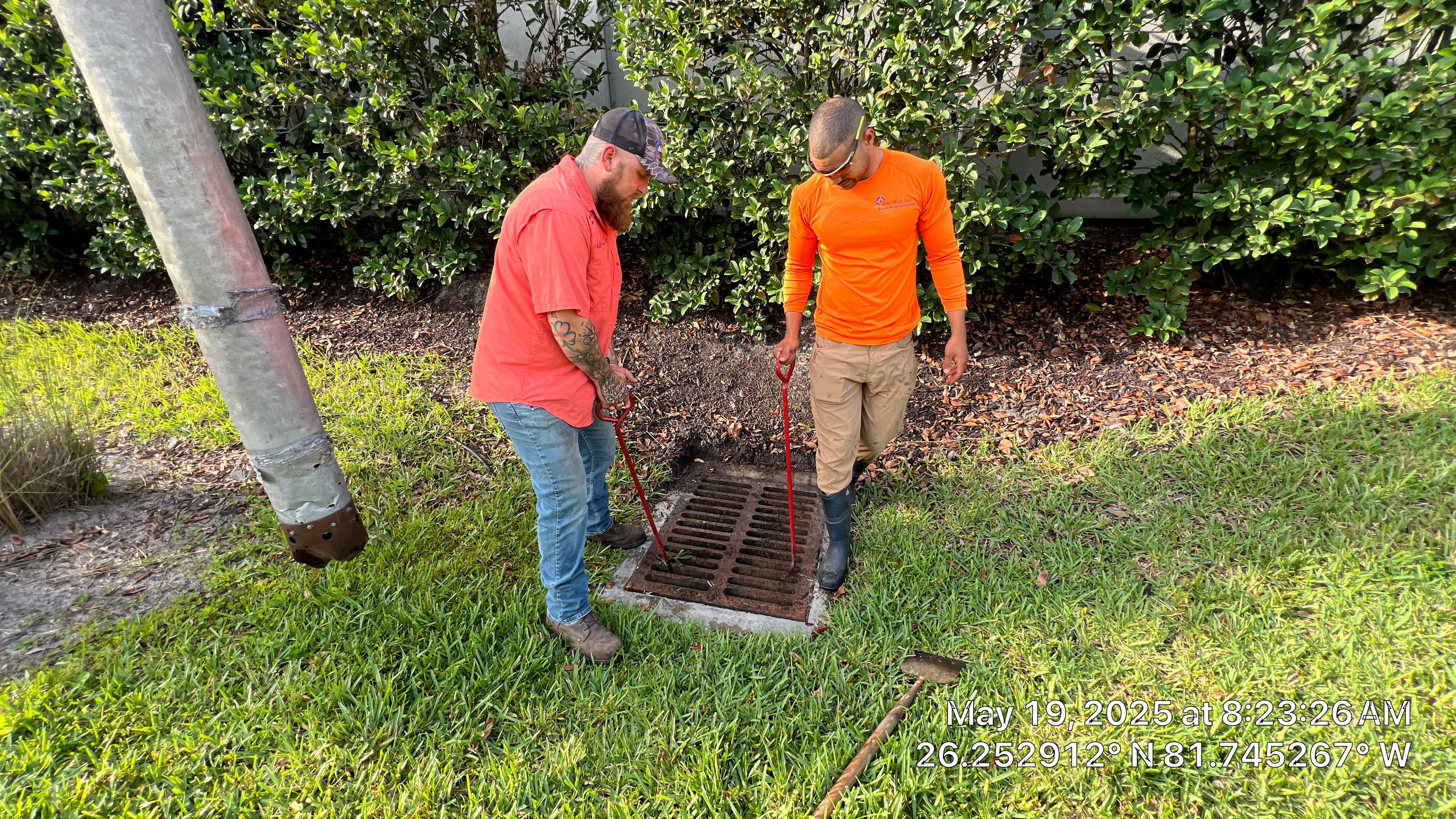 North Naples Community Stormwater Catch Basin Cleaning by APS Power & Water