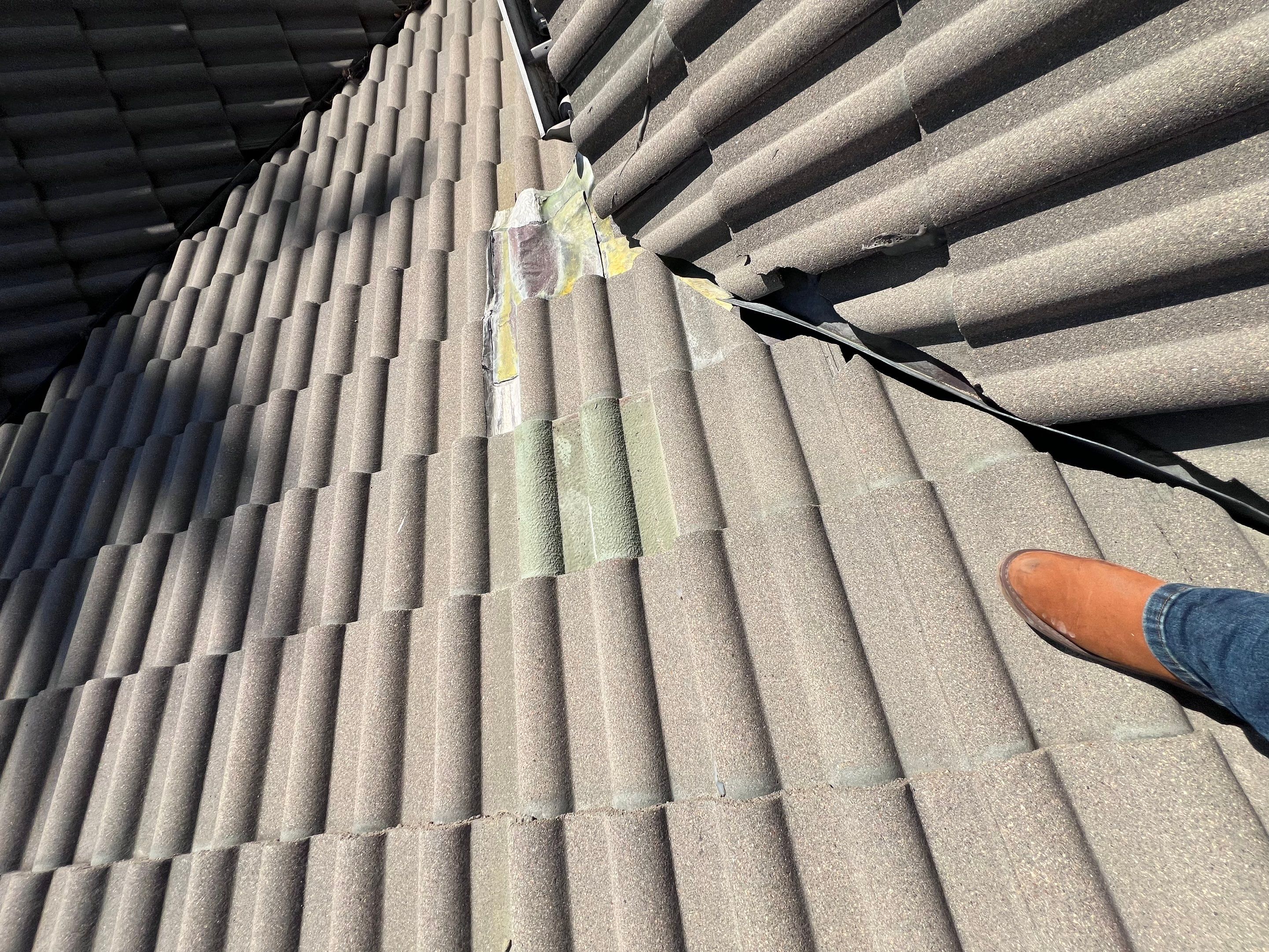 Tile Roof Repair by Roof Repair Company