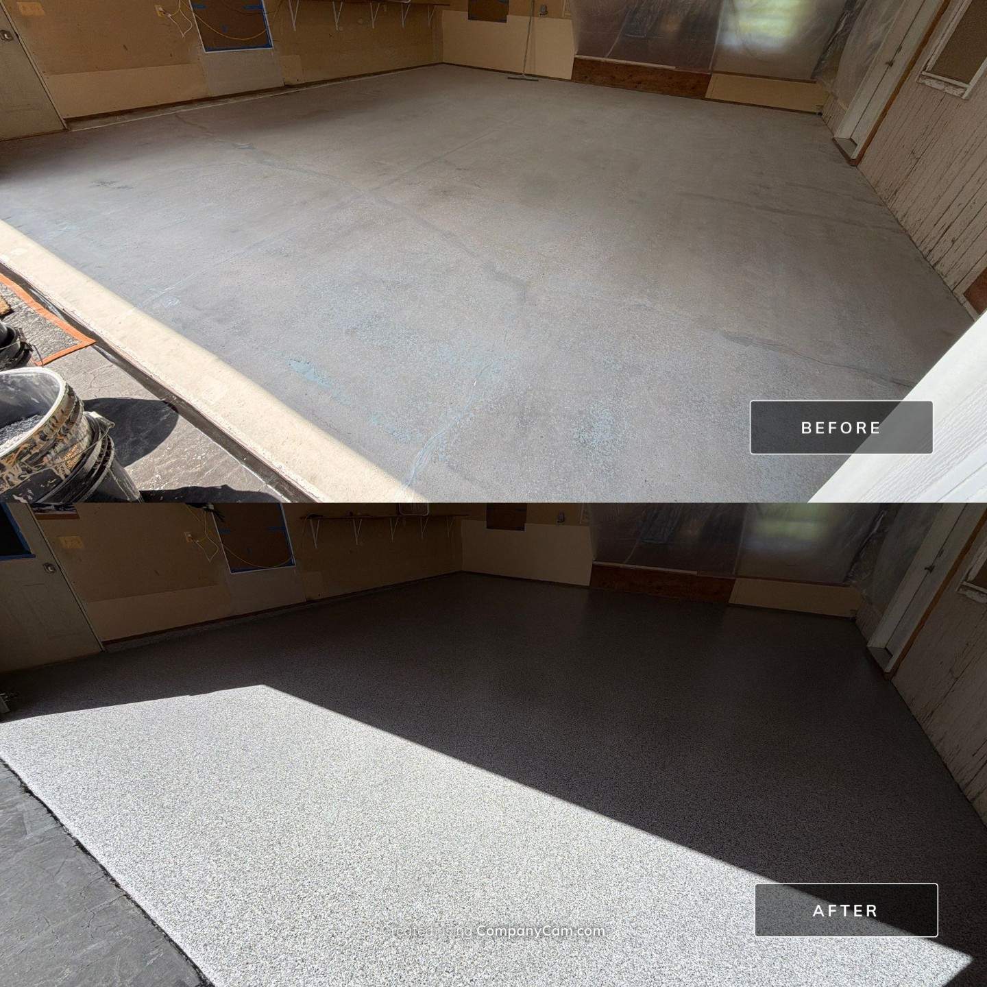 Earth Effects Patron Garage Coating by NG Masonry & Construction LLC