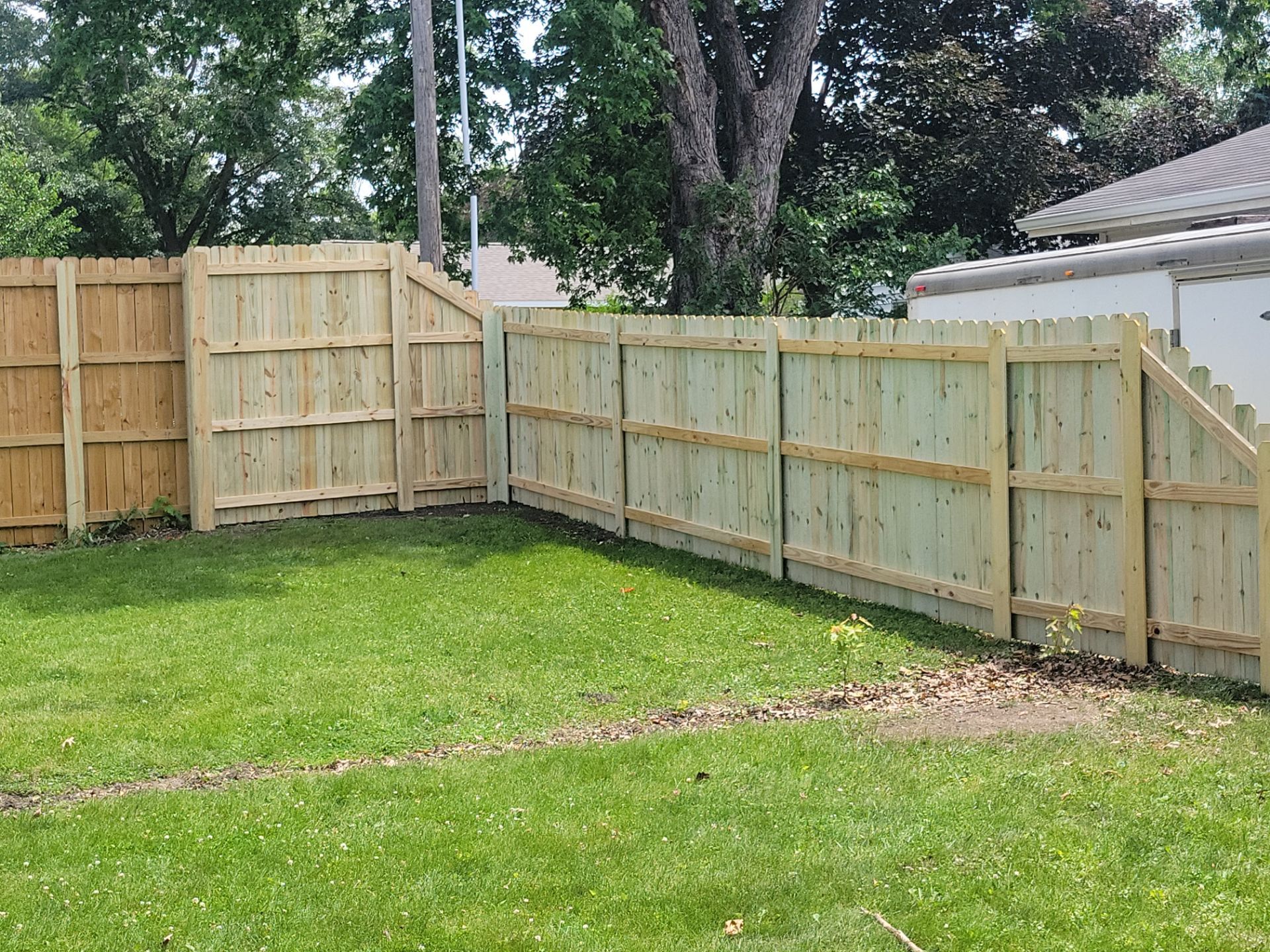 Project in Cedar Falls by Perfect Picket Fence and Stain