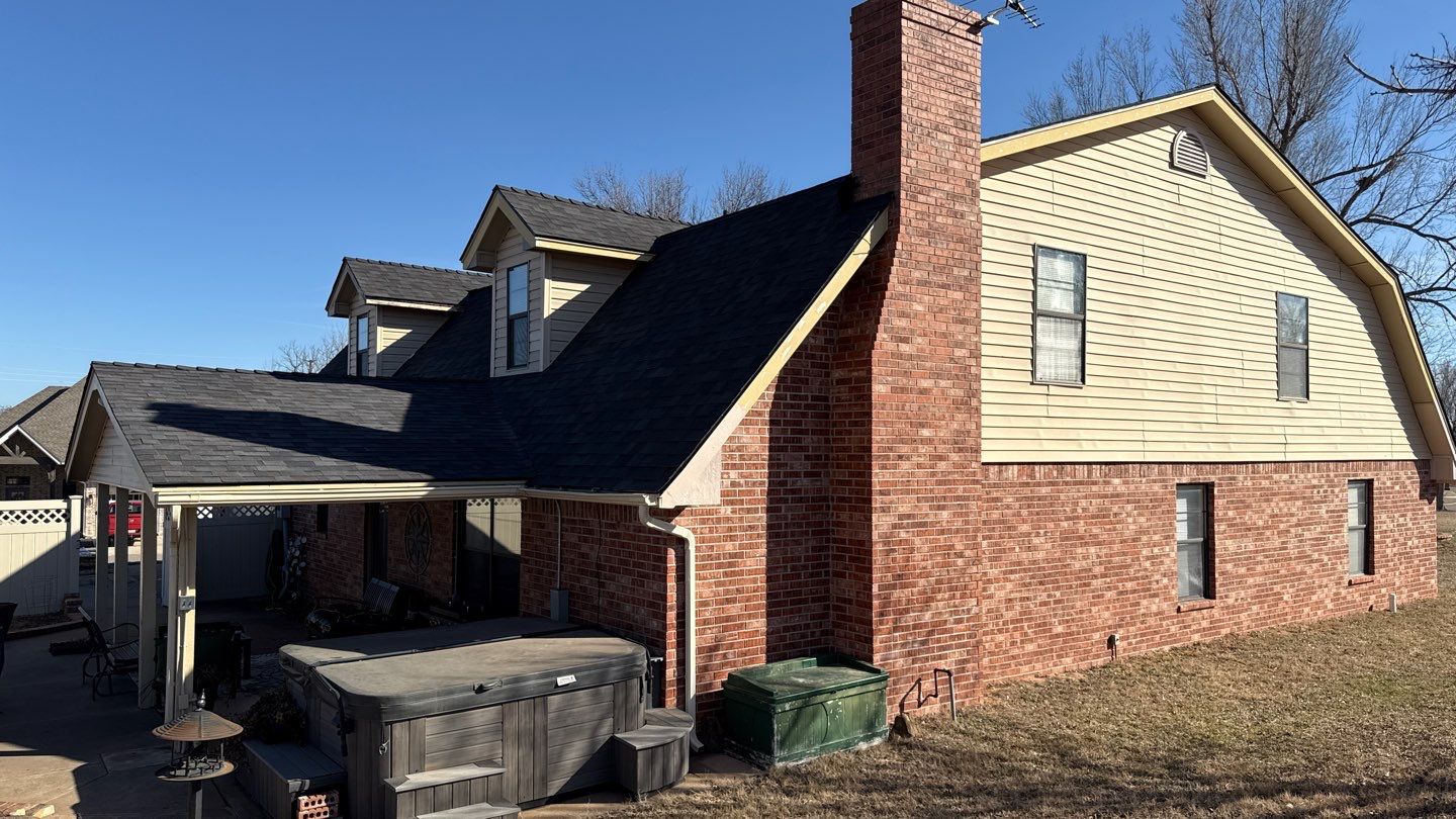 roof replacement & sun tunnel installation in Crescent by McCann's Roofing and Construction