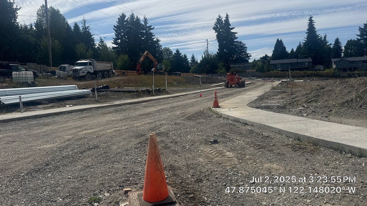 Asphalt Road Repair in Neighborhood  by Jireh Asphalt & Concrete Inc 