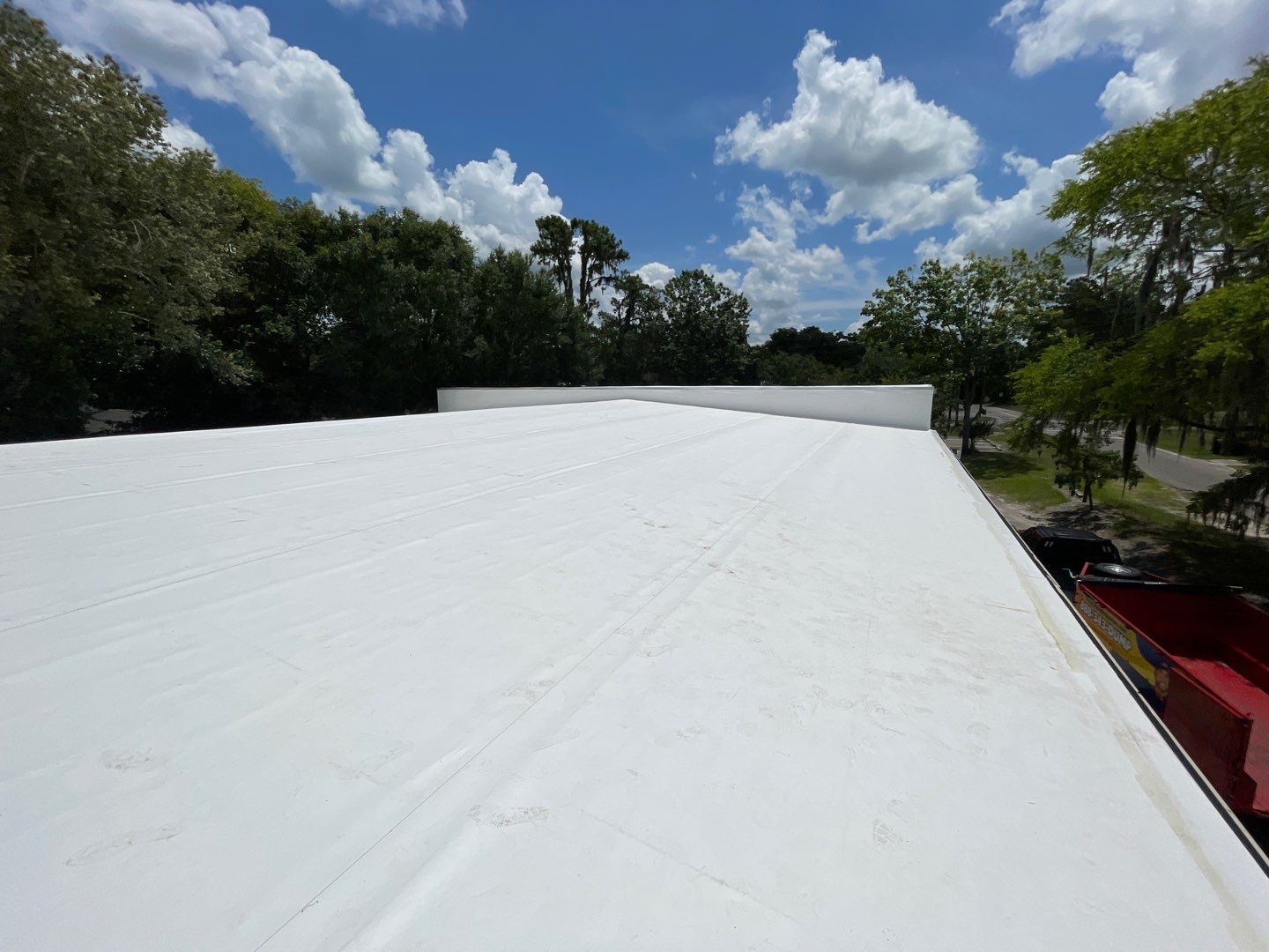 Commercial Recovery TPO Roof by First Due Roofing