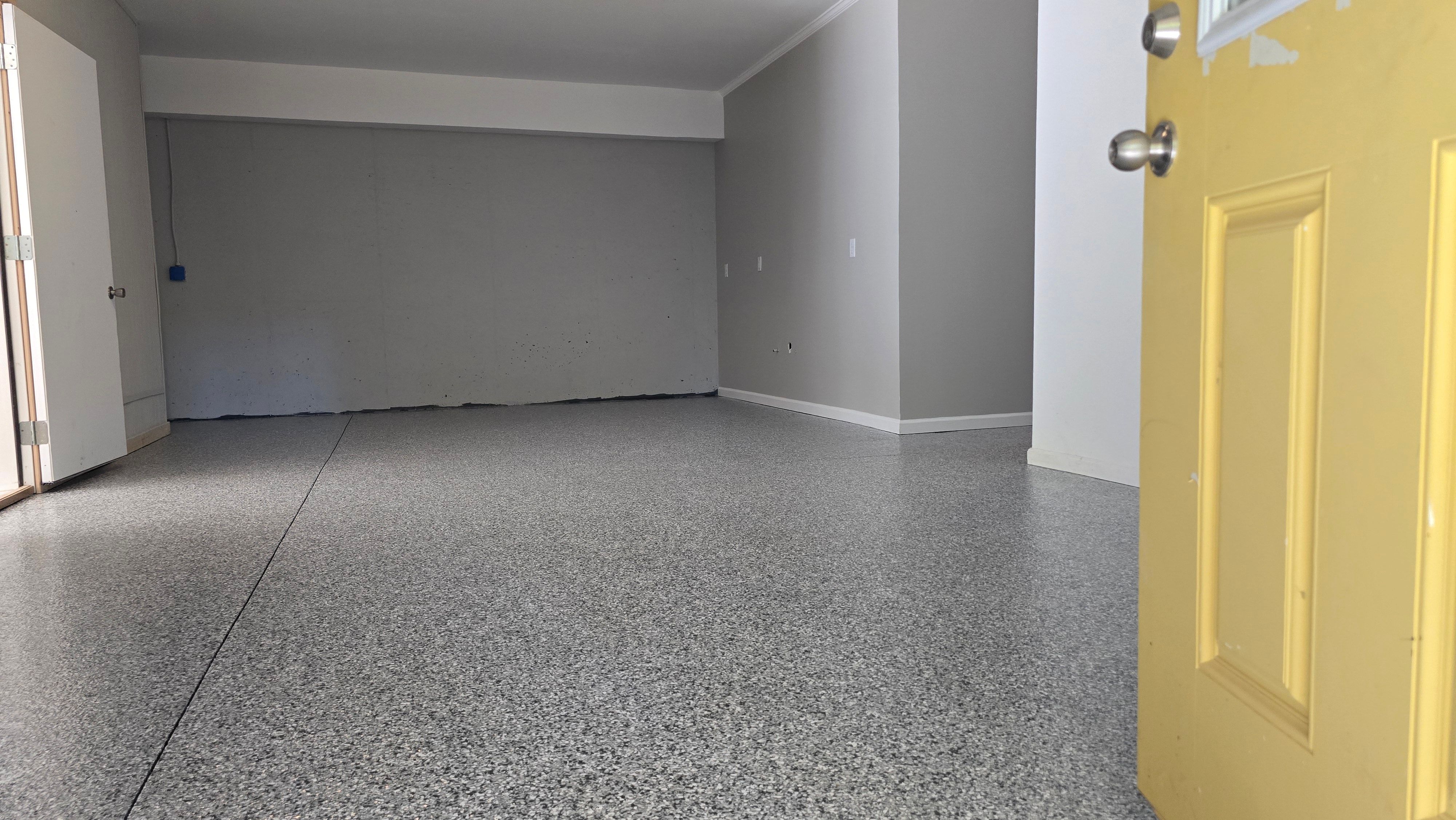 Basement using Gravel by Elite Floor Solutions