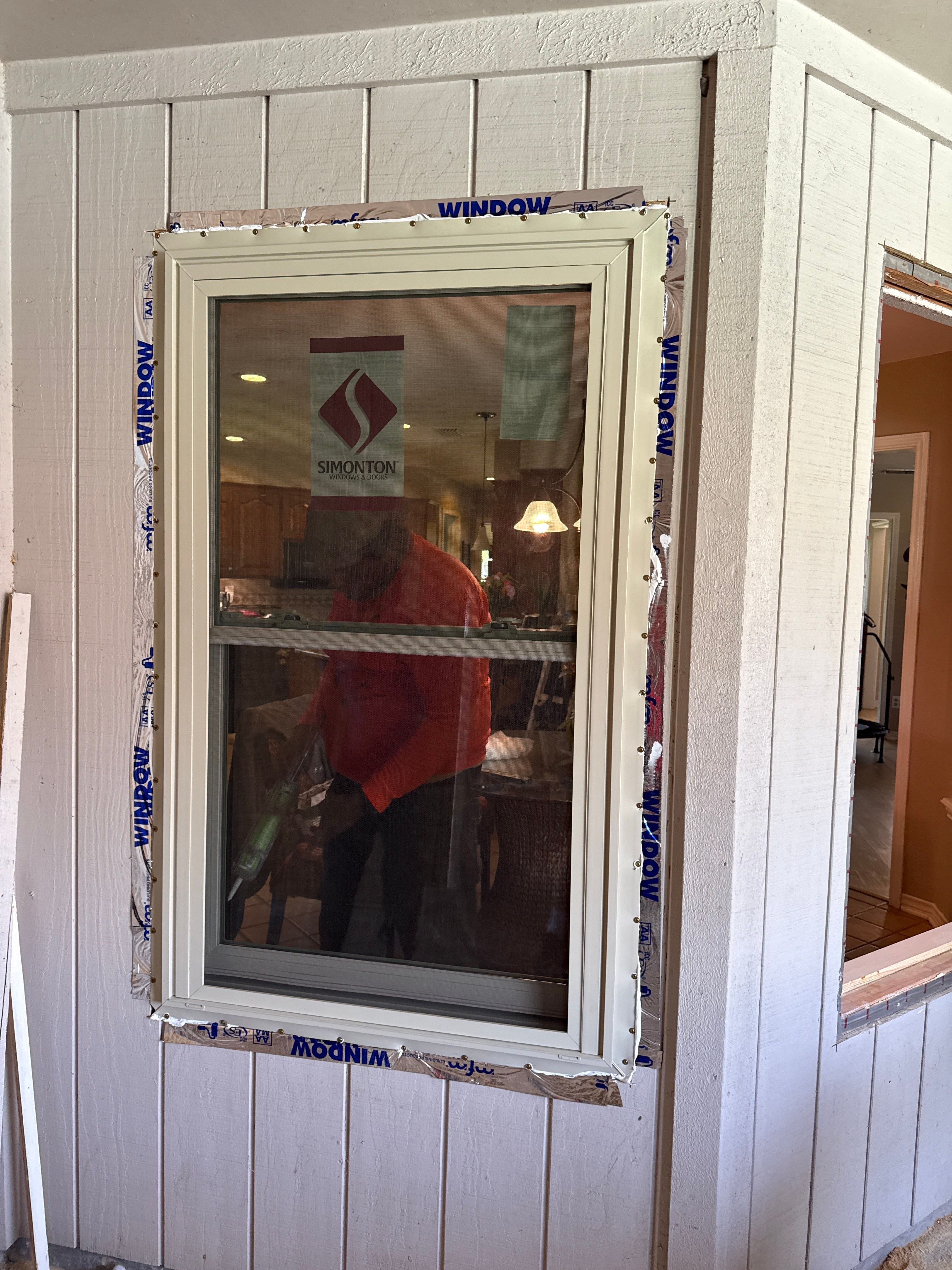 Impact windows brick install by Bayfront Roofing and Construction