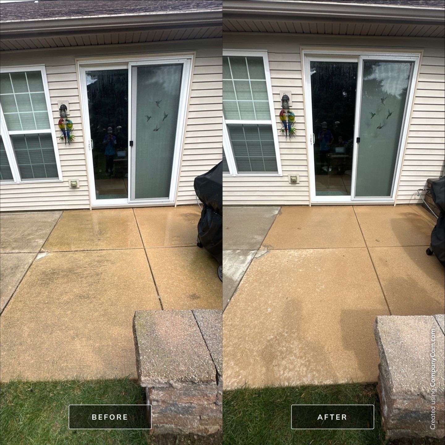 Project in Huntley by Simmons Power & Soft Washing