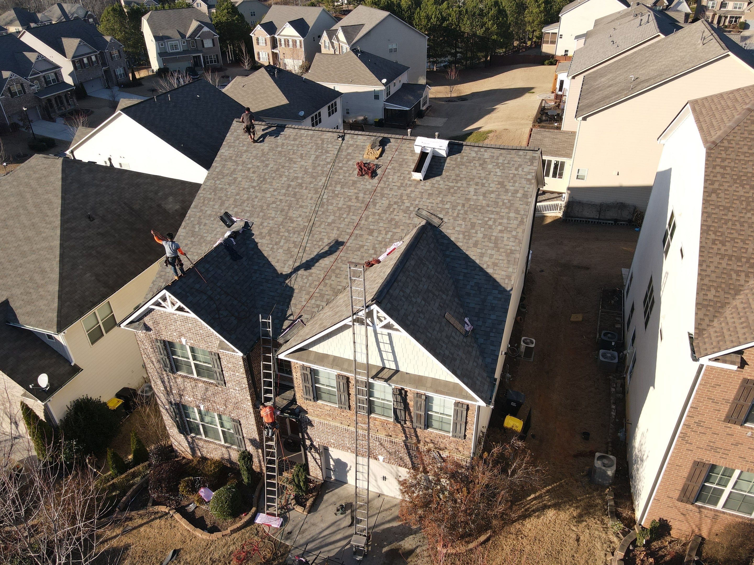 Residential Roofing Installation using Owens Corning by Inspector Roofing and Restoration