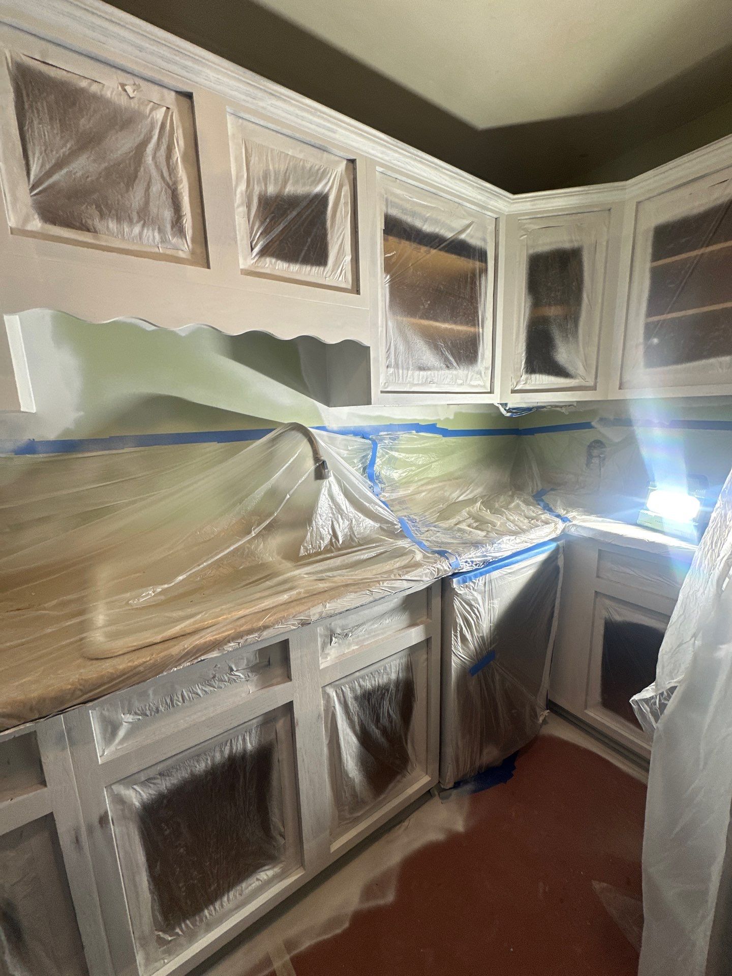 Professional Kitchen Cabinet Refinishing and Color Update in Racine by OCS Contracting Services
