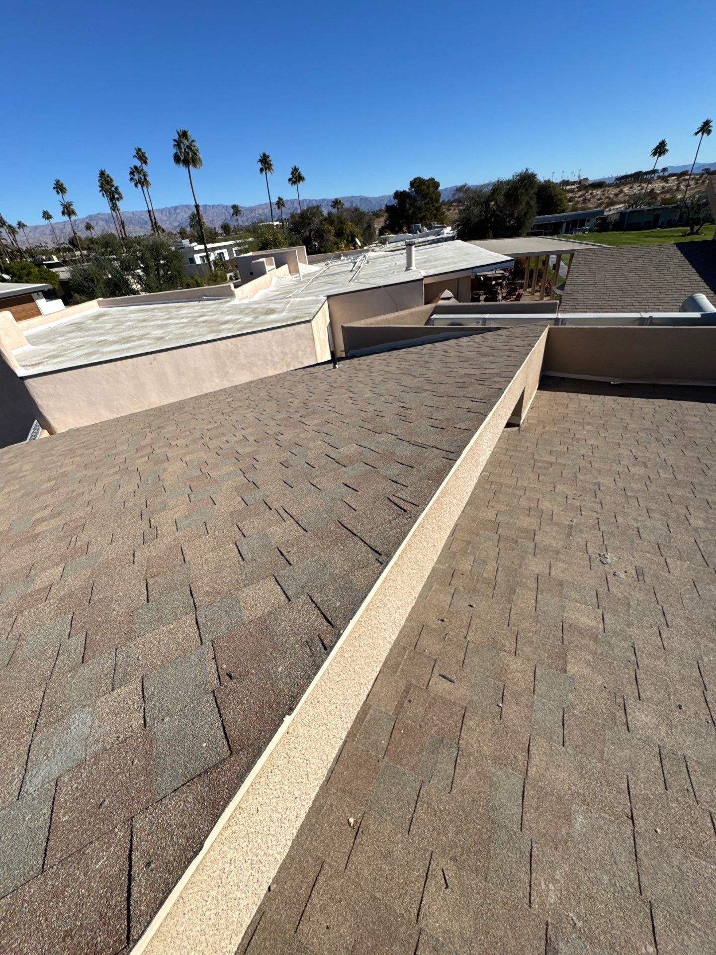 Project in Indian Wells by Desert Roof Concepts