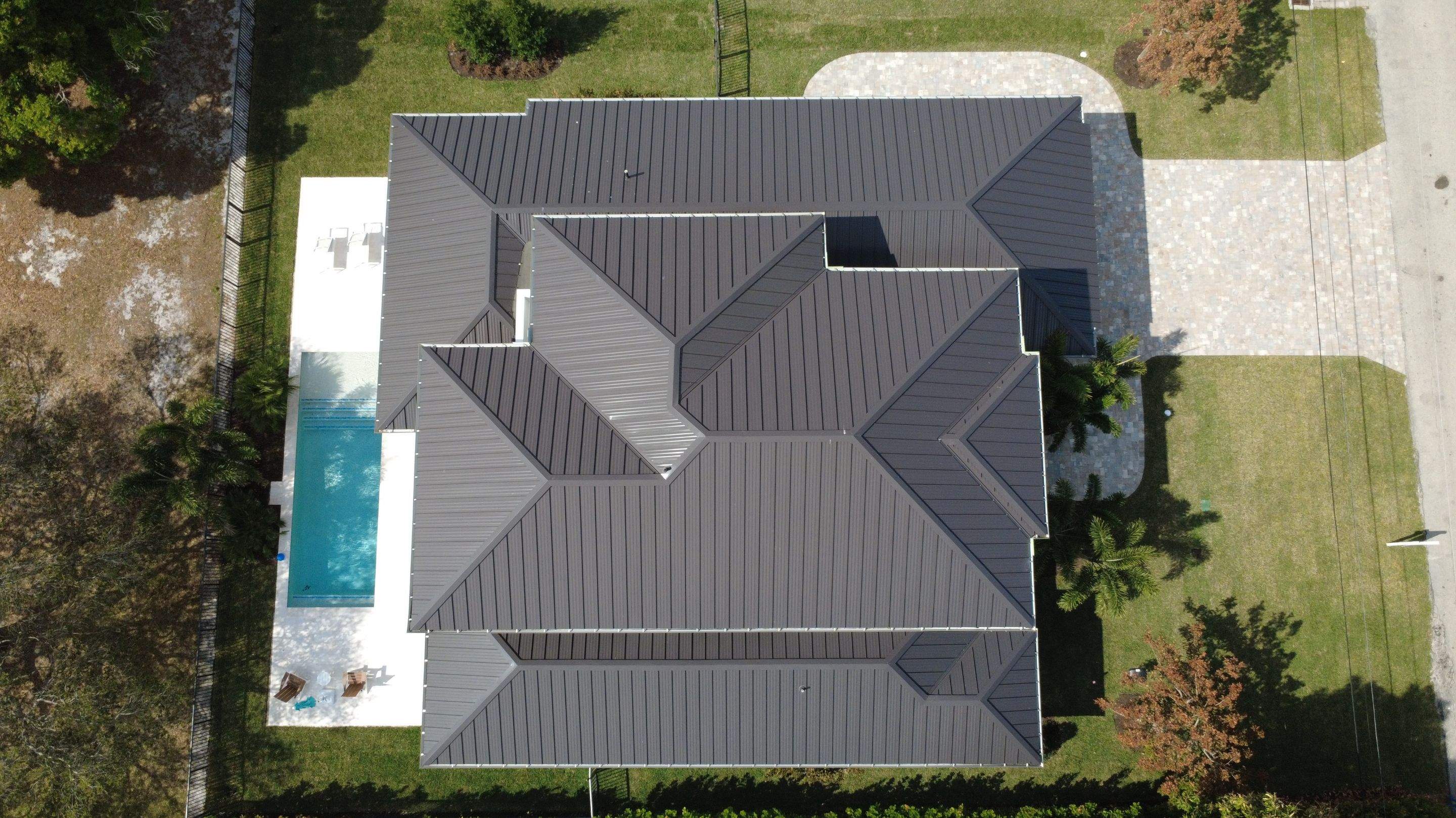 Kynar (Color Coated) Standing Seam Metal Roof Installation by Sailfish Roofing