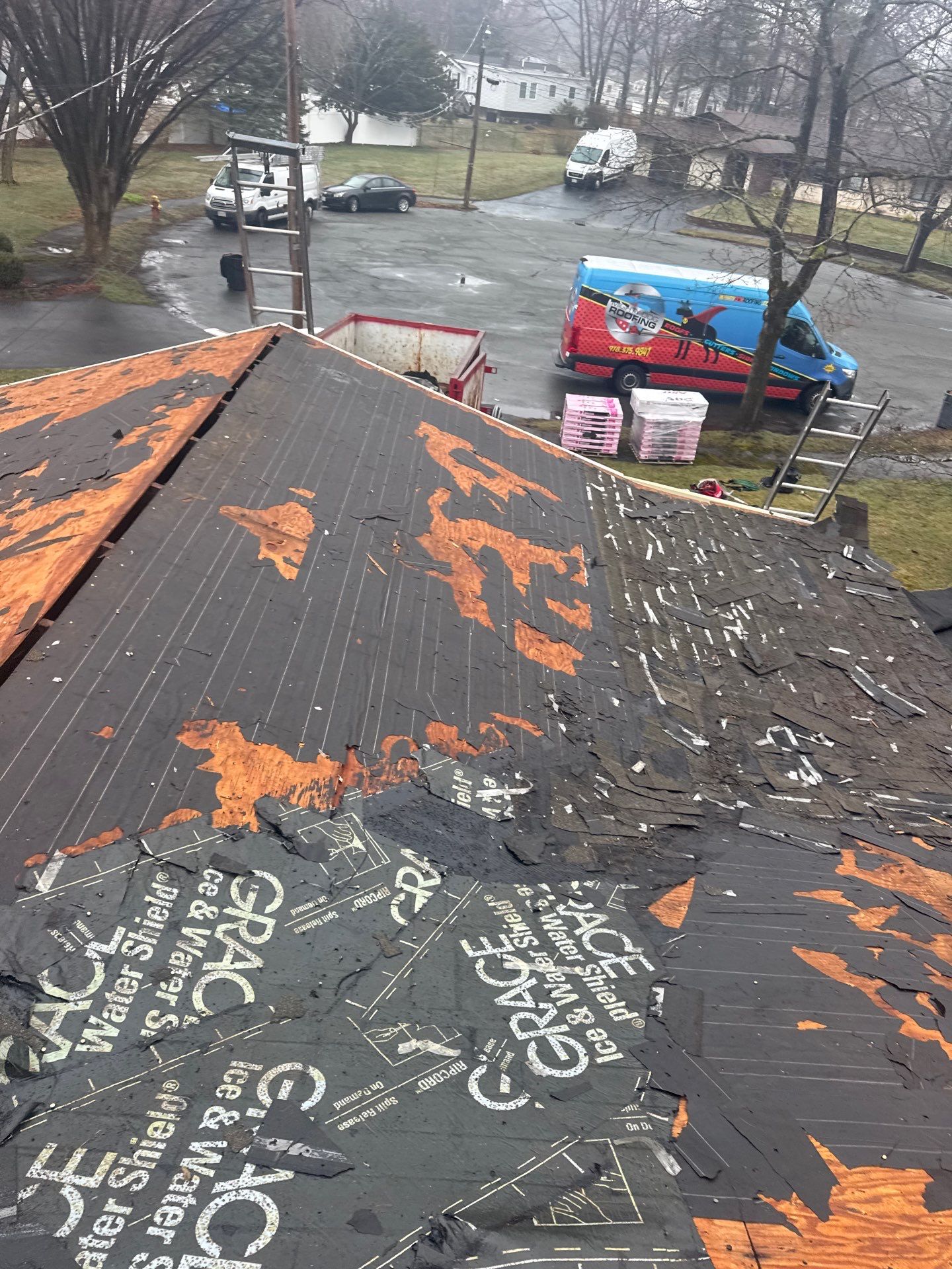 .Full Roof Replacement, Plywood Decking & EPDM System in Peabody by Mighty Dog Roofing of Greater Middlesex County