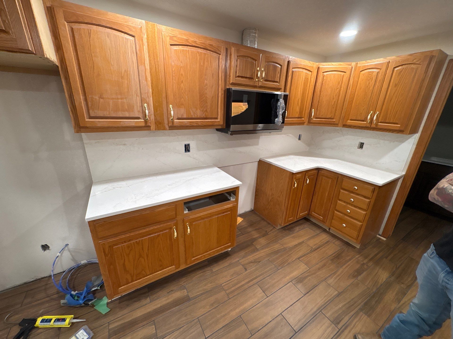 Project in Algona by Stone & Steel