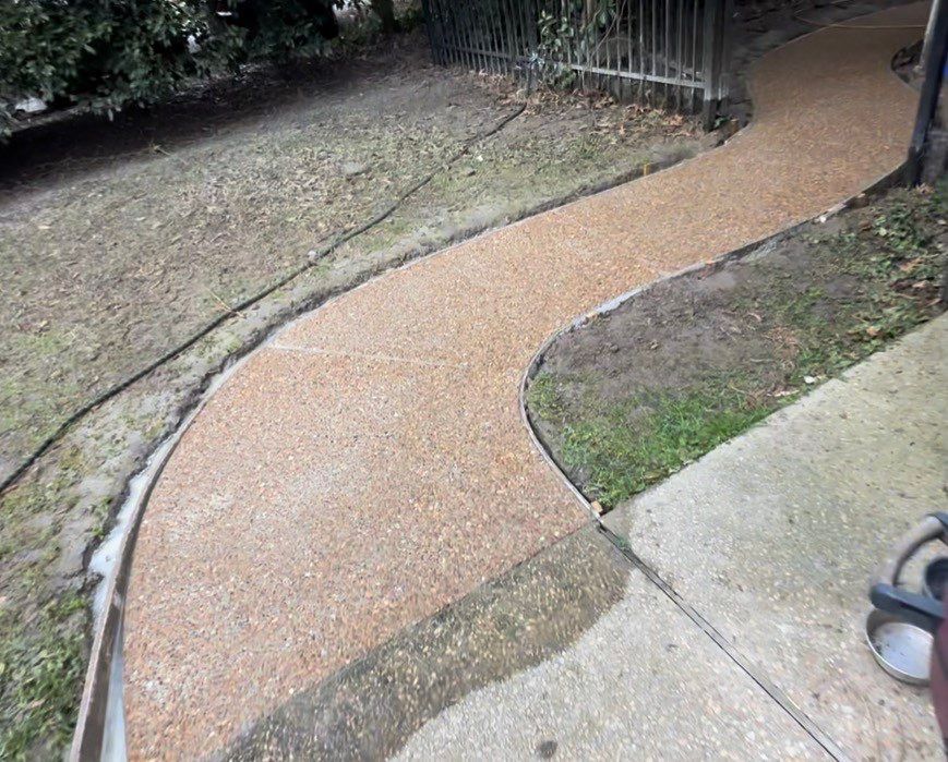 Exposed Aggregate Options by Sam The Concrete Man Virginia Beach
