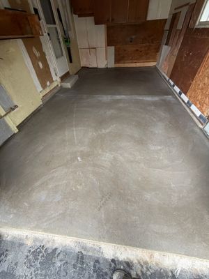 Henrietta Garage Floor Replacement