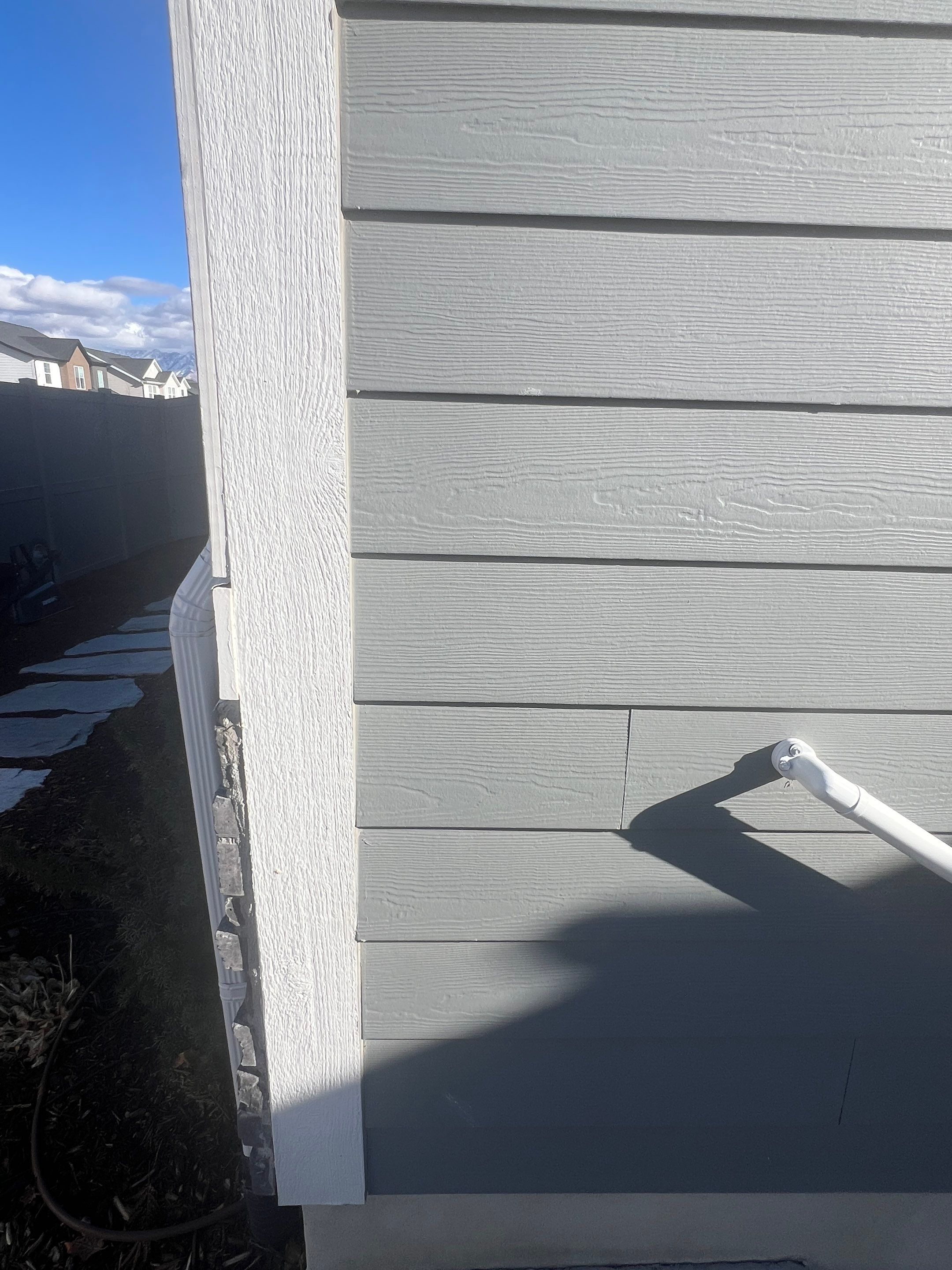 Lehi | Precision Fiber Cement Repair | Gray Slate by Ideal Siding Utah