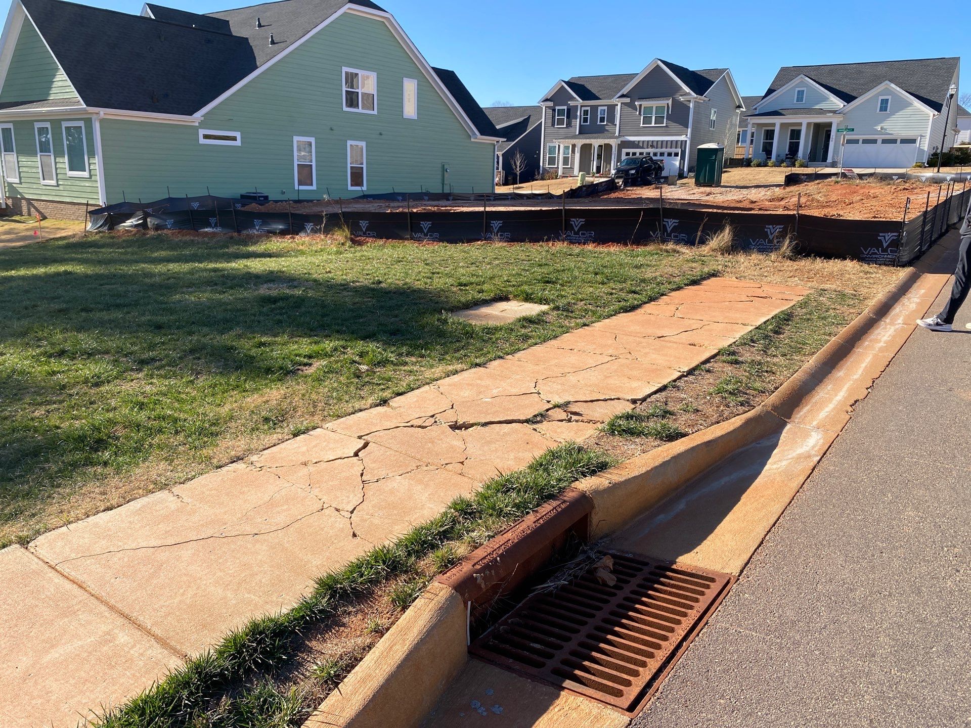 Concrete Repair for a Neighborhood by Spade Construction