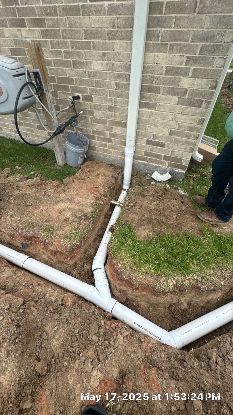 🌟 Mr. & Mrs. Wheeler’s Drainage & Landscape Transformation by Texas Urban Elements