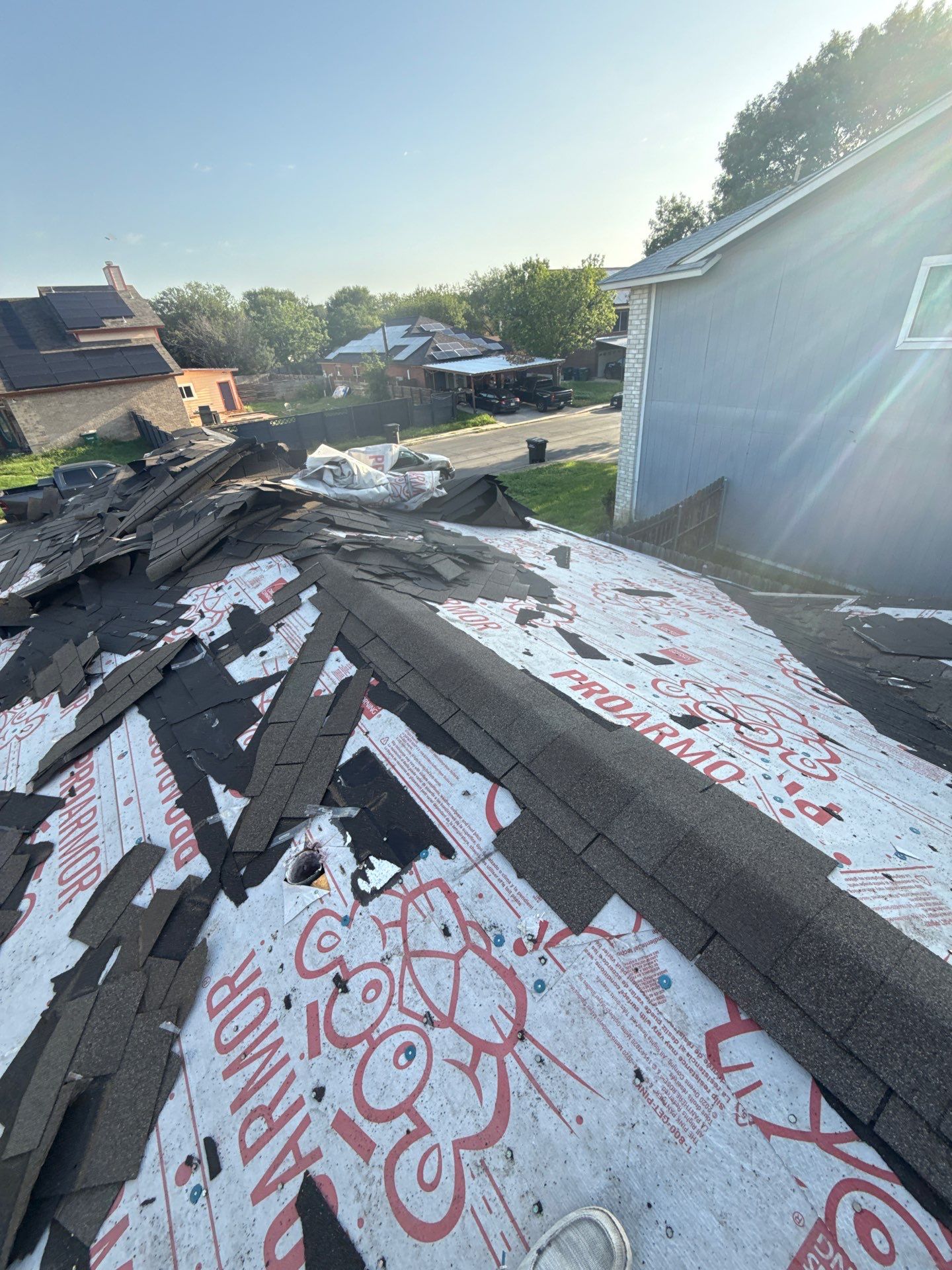 Project in San Antonio by Rhino Roofing and General Contracting, LLC