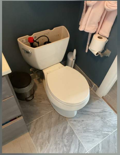 Toilet Replacement and Flange Repair — Marblehead MA by FAGONE MECHANICAL