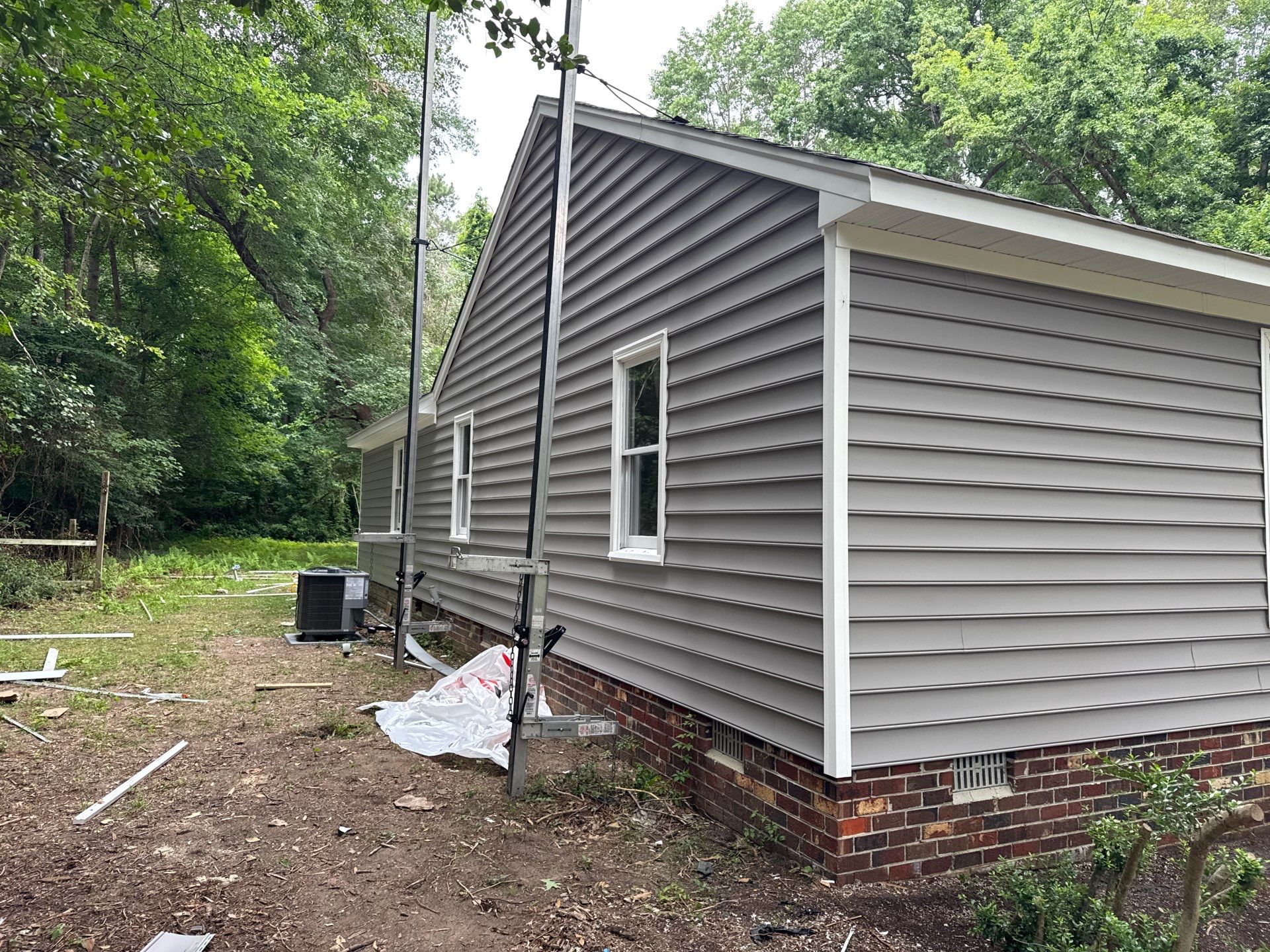 Siding Replacement and Structural Wood Rot Repairs in Mechanicsville by Cade Construction