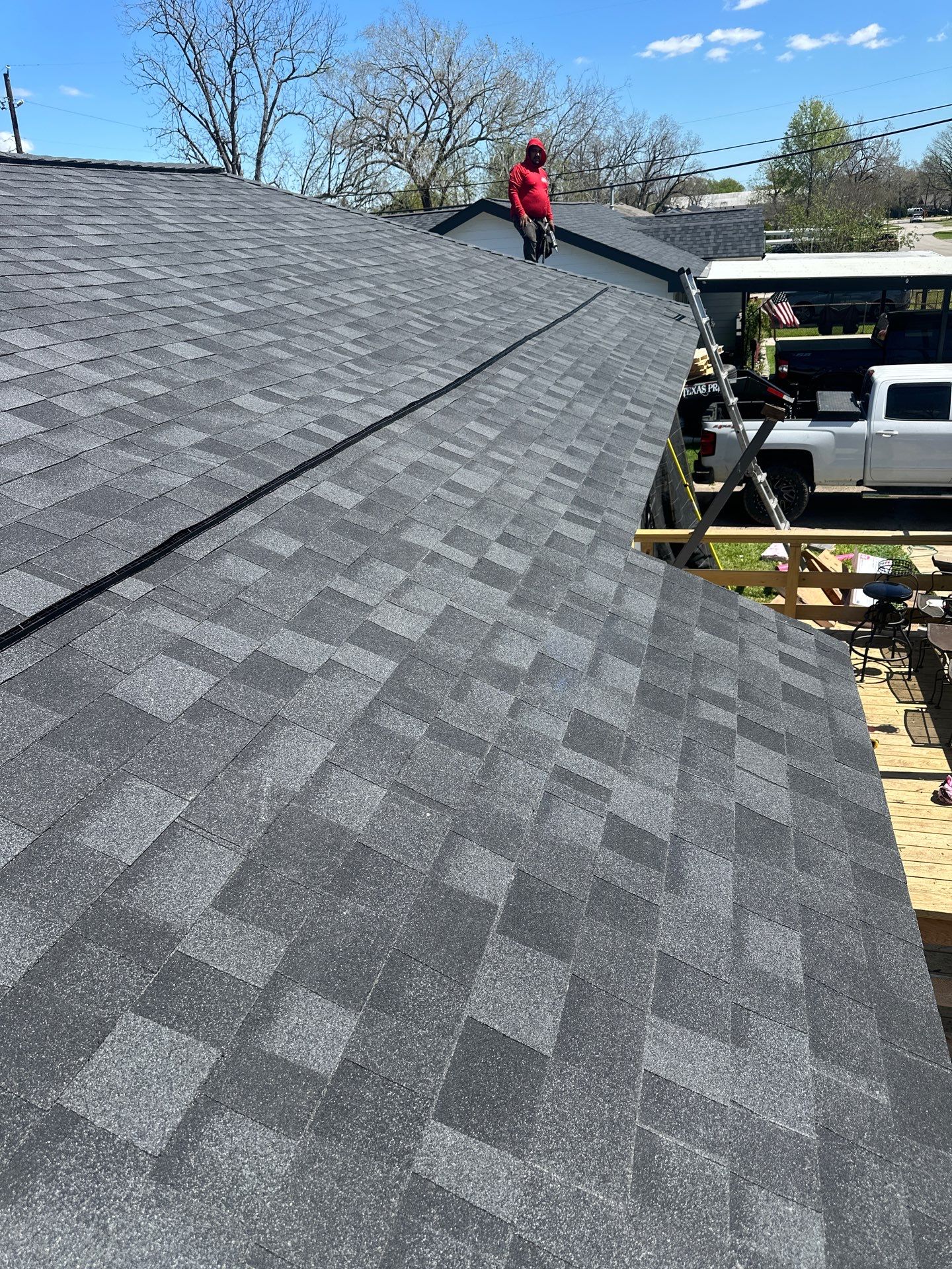 Project in Houston by Motion Roofing