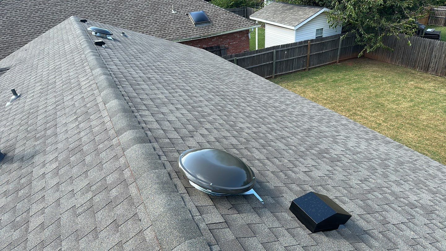 roof & vent replacement in Edmond by McCann's Roofing and Construction