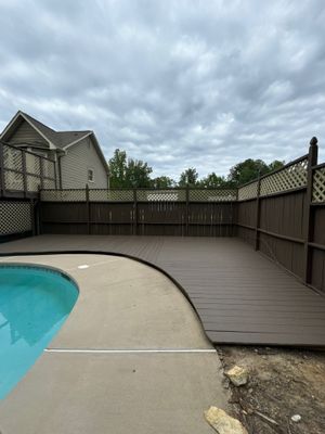 Custom Deck Refurbishment and Fence Staining in Powder Springs