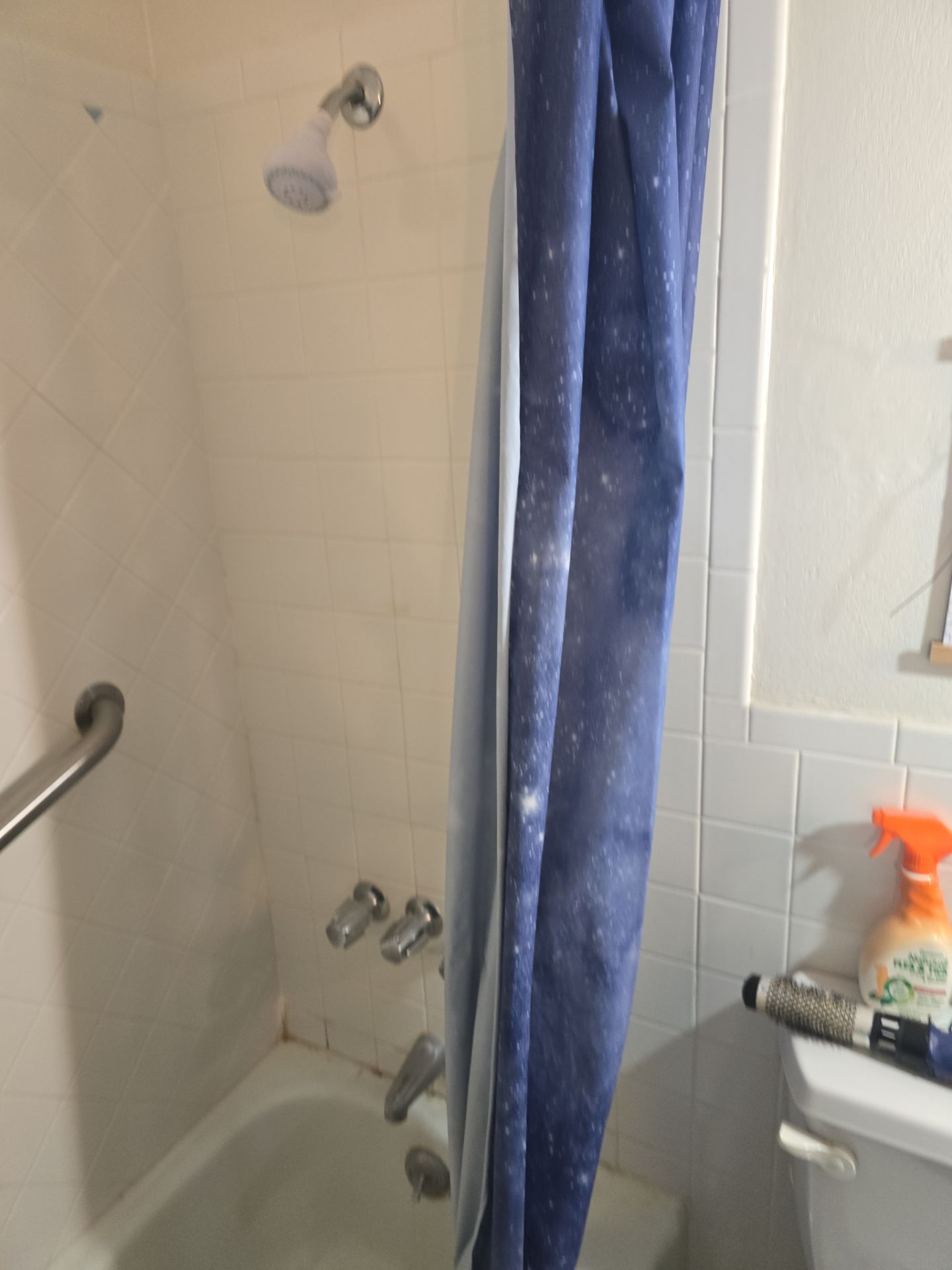 Tub to Shower , flooring, and countertop by The Shower Company