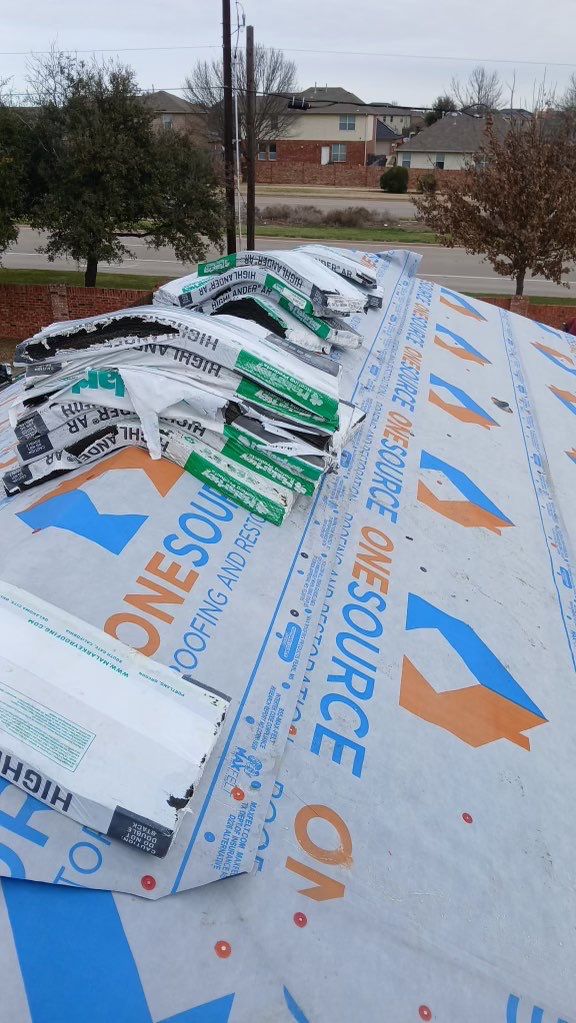 Residential Roofing Installation using Malarkey Highlander Weathered Wood Plus by OneSource Roofing and Restoration