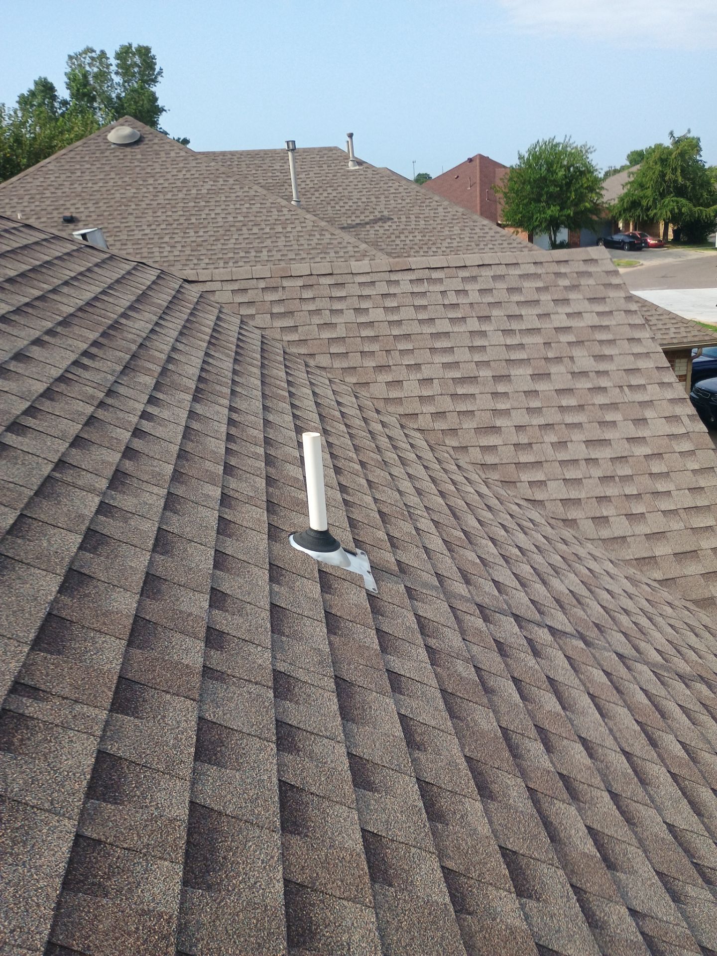 Oklahoma City Full Residential Roof Replacement with GAF Architectural Shingles by BANA Roofing and Solar Supply