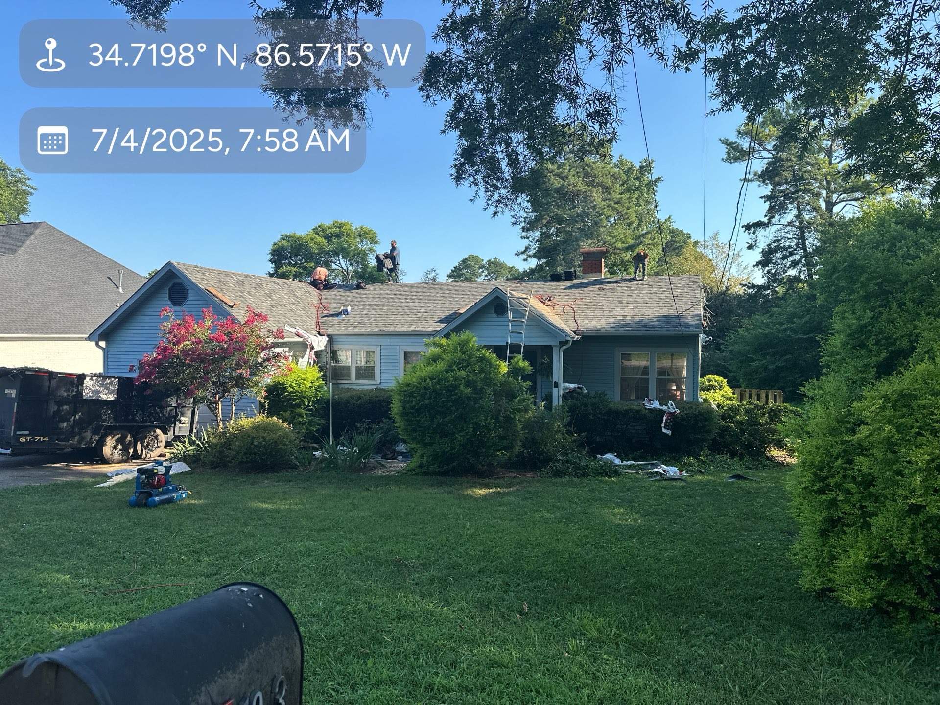 Project in Huntsville by BayCo Roofing