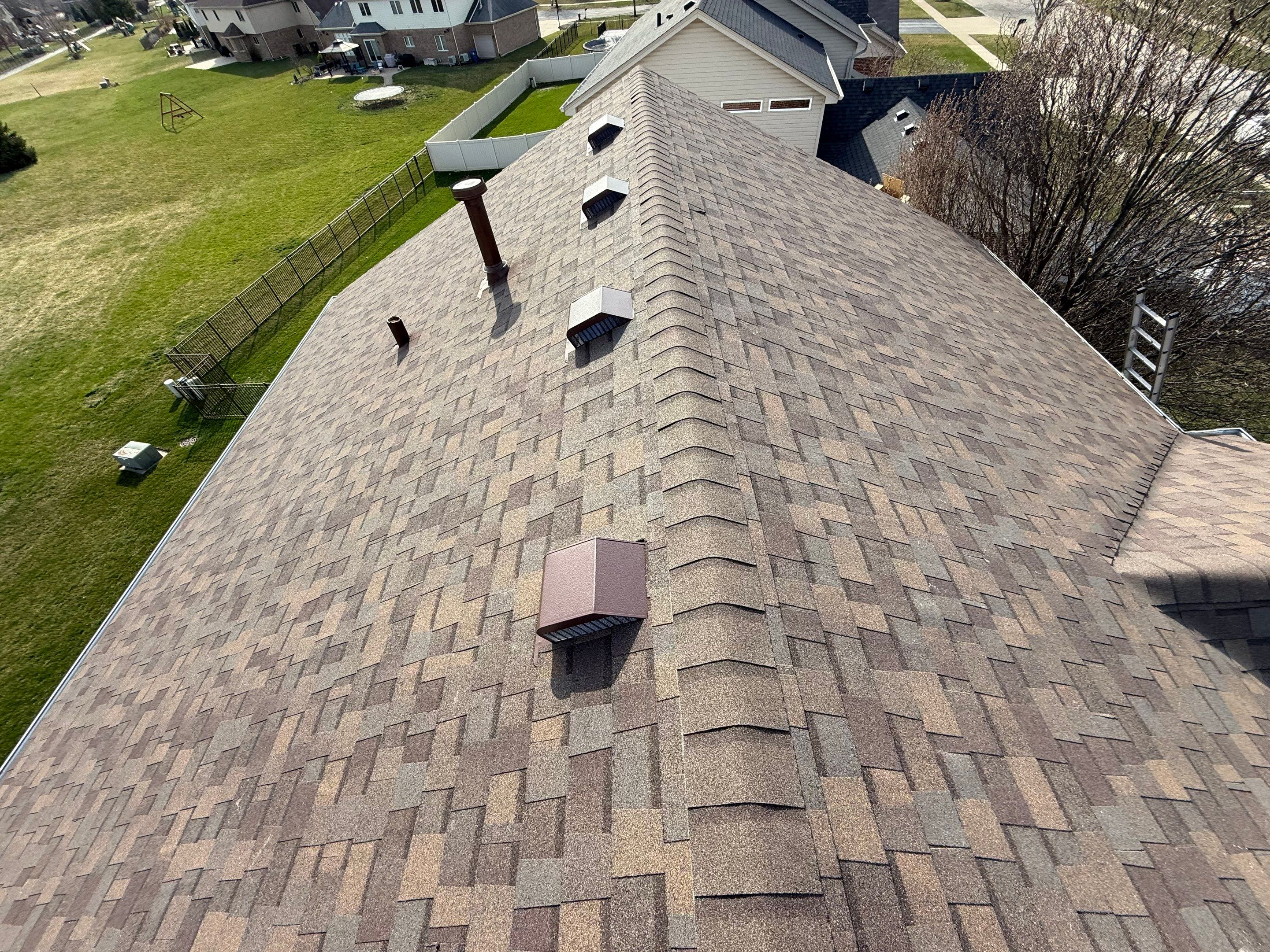 Roof replacement by Optimal Home Improvement 