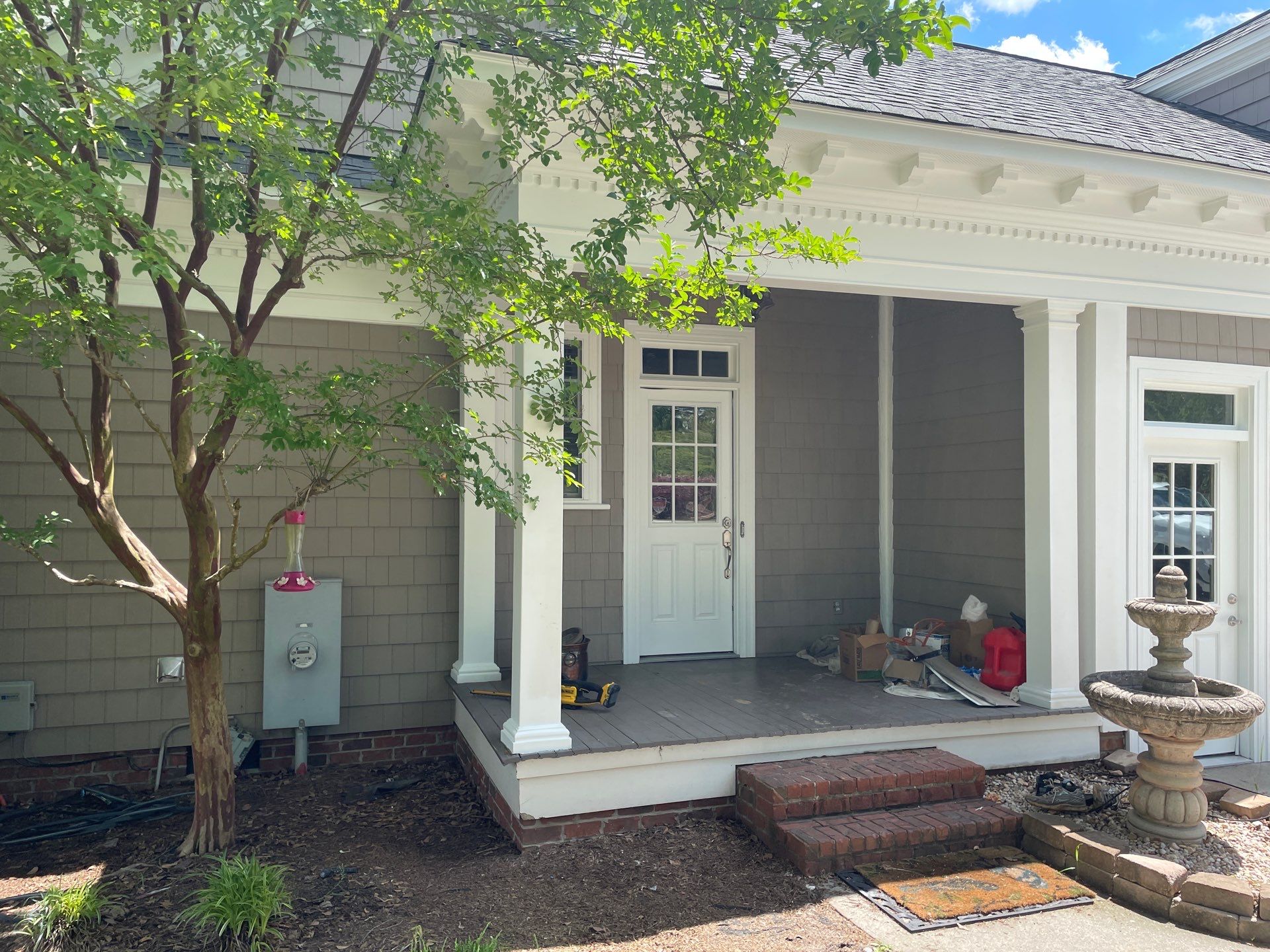 Full Exterior Painting and Color Restoration in Warrenville by Fresh Coat Painters of Augusta