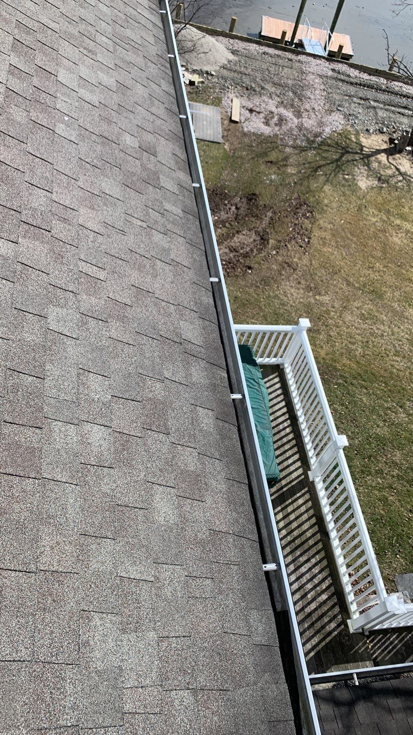 Residential Roofing Installation using Owens Corning Duration Slatestone Gray by A Plus Exterior